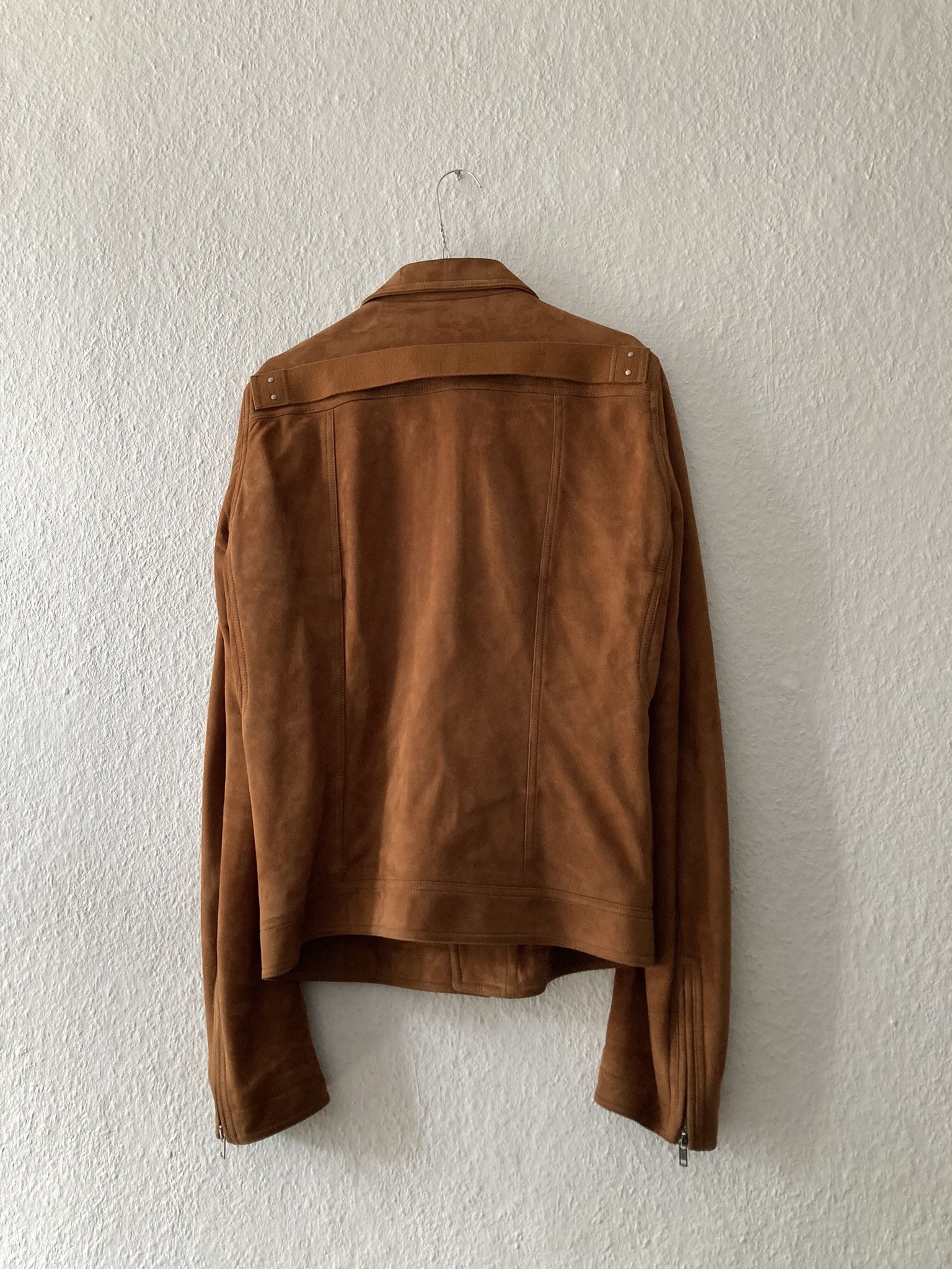 Rick Owens F/W 19 "LARRY" Chain Suede Leather Rotterdam Jacket Size US M / EU 48-50 / 2 - 8 Thumbnail