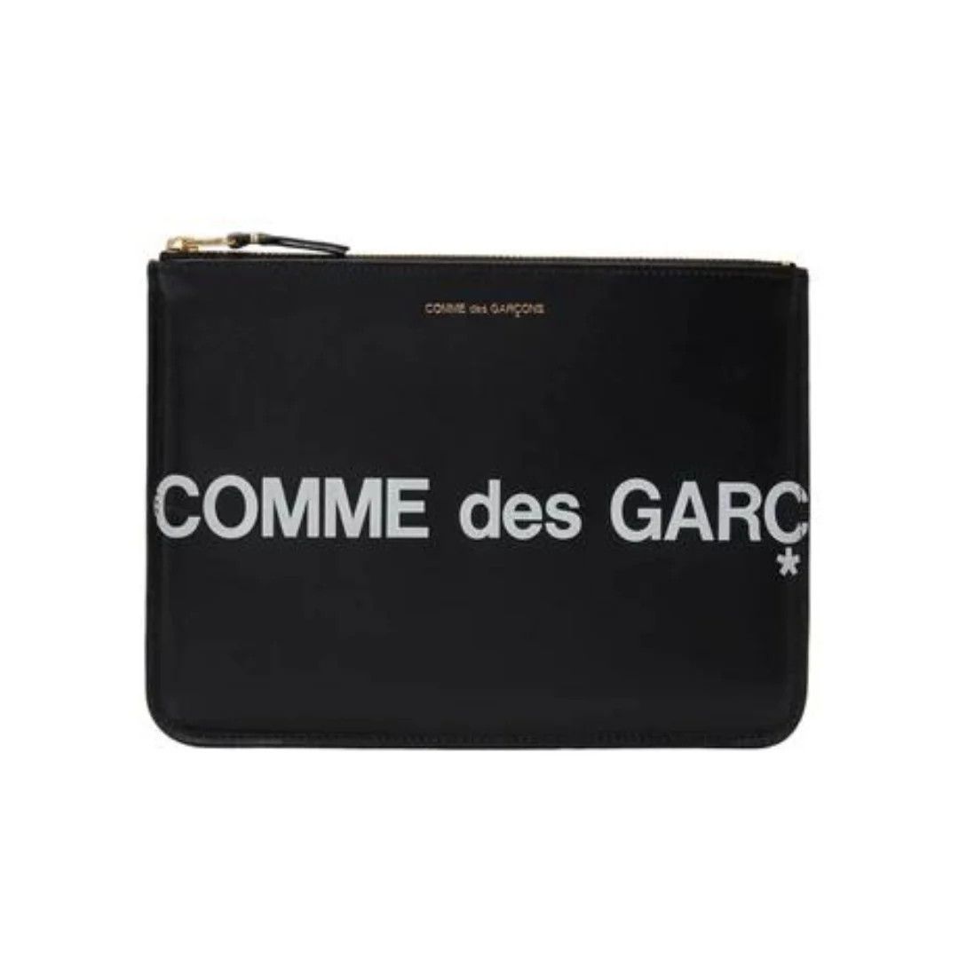 Comme des Garcons Comme des Garçons Huge Clutch Logo in Black Size ONE SIZE - 3 Thumbnail
