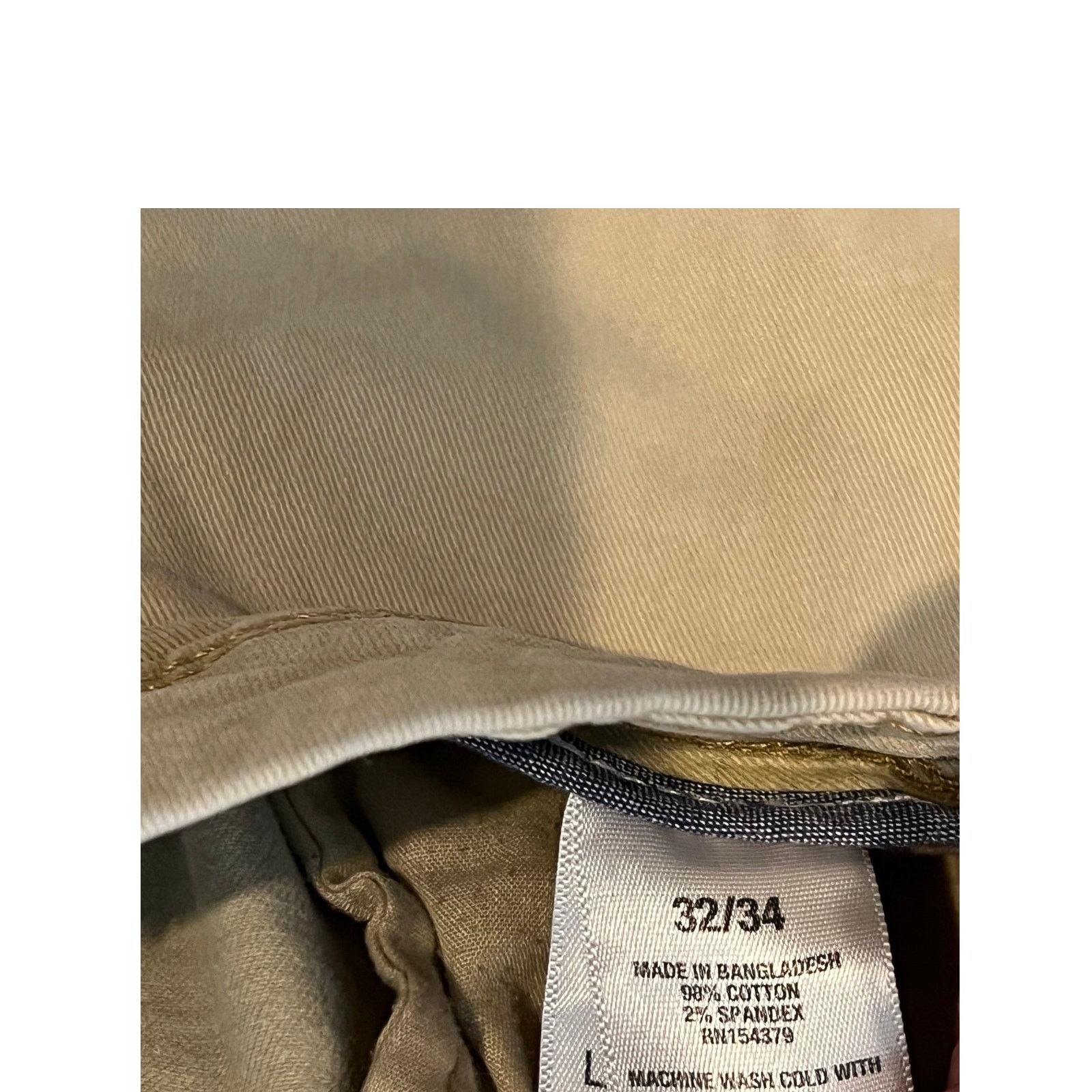 Aeropostale Aeropostale Skinny Beige Jeans Mens 32x34 Size US 32 / EU 48 - 4 Thumbnail