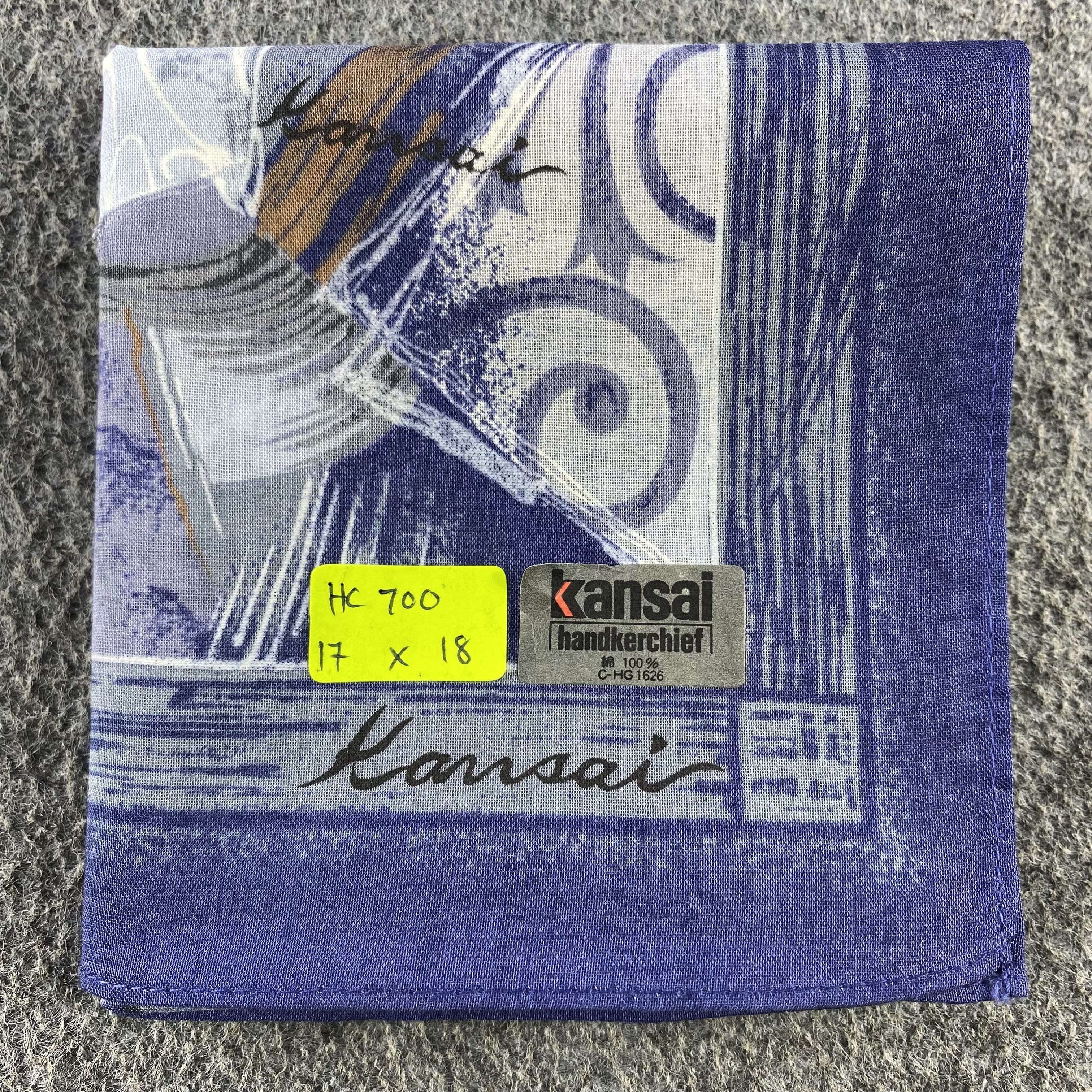 Kansai Yamamoto × Vintage Kansai Yamamoto Handkerchief/Neckerchief/Bandana HC700 Size ONE SIZE - 5 Thumbnail