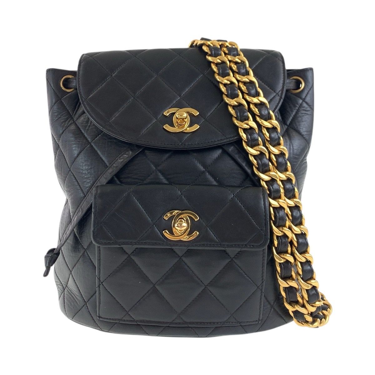 Chanel Chanel Chanel Matelasse Lambskin Backpack Leather Backpack DUTY FREE for USA Size ONE SIZE - 1 Thumbnail