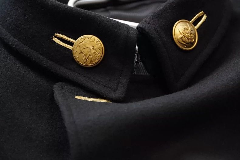 Yohji Yamamoto Yohji Yamamoto 19 AW Gold Button Sheepskin People's Jacket Size US L / EU 52-54 / 3 - 6 Thumbnail