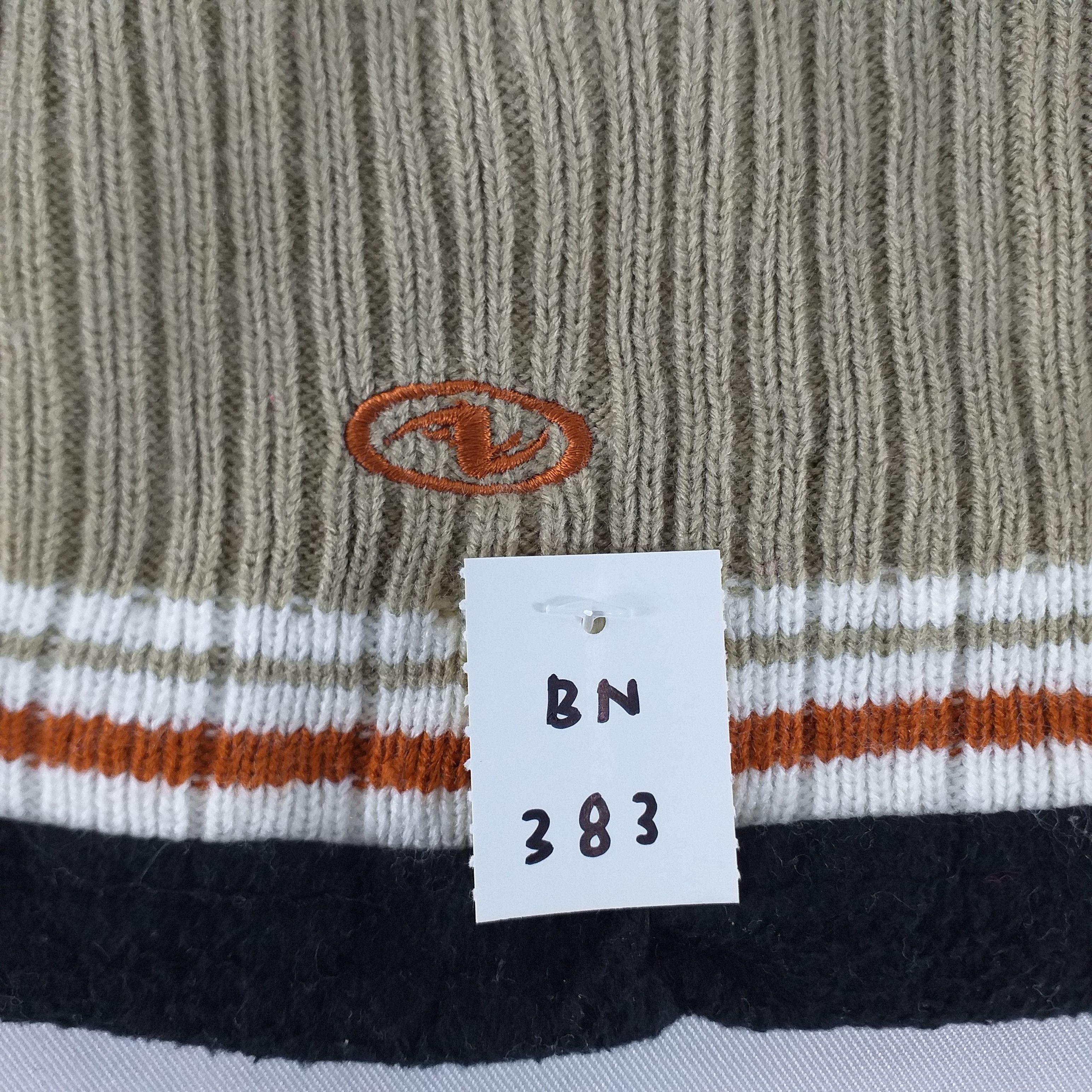 Vintage Vintage Stripes Snow Cap Hat Beanie -BN383 Size ONE SIZE - 4 Thumbnail