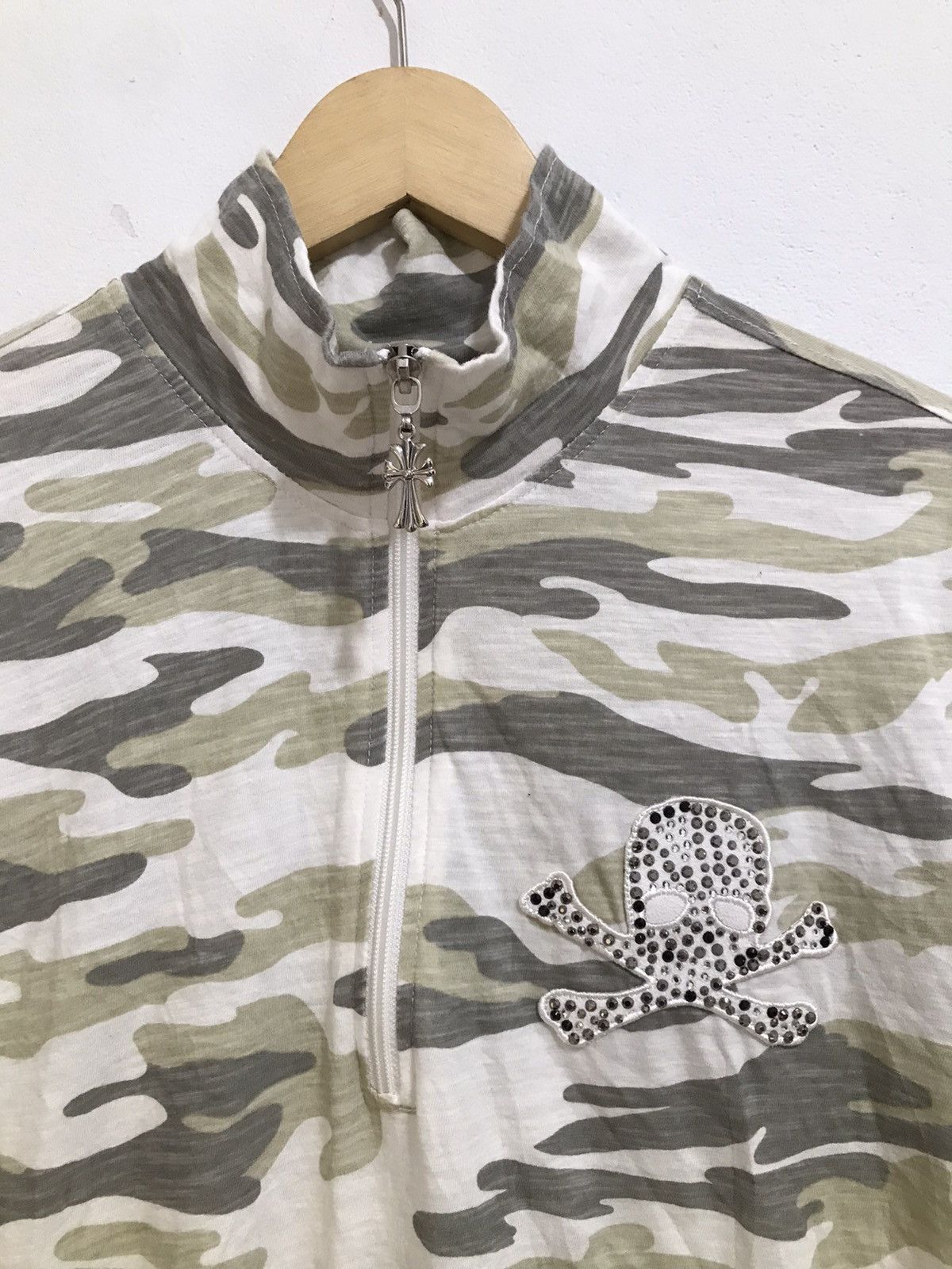 If Six Was Nine Japanese camo tshirt zipp Gothic Skull punk Size US M / EU 48-50 / 2 - 2 Thumbnail