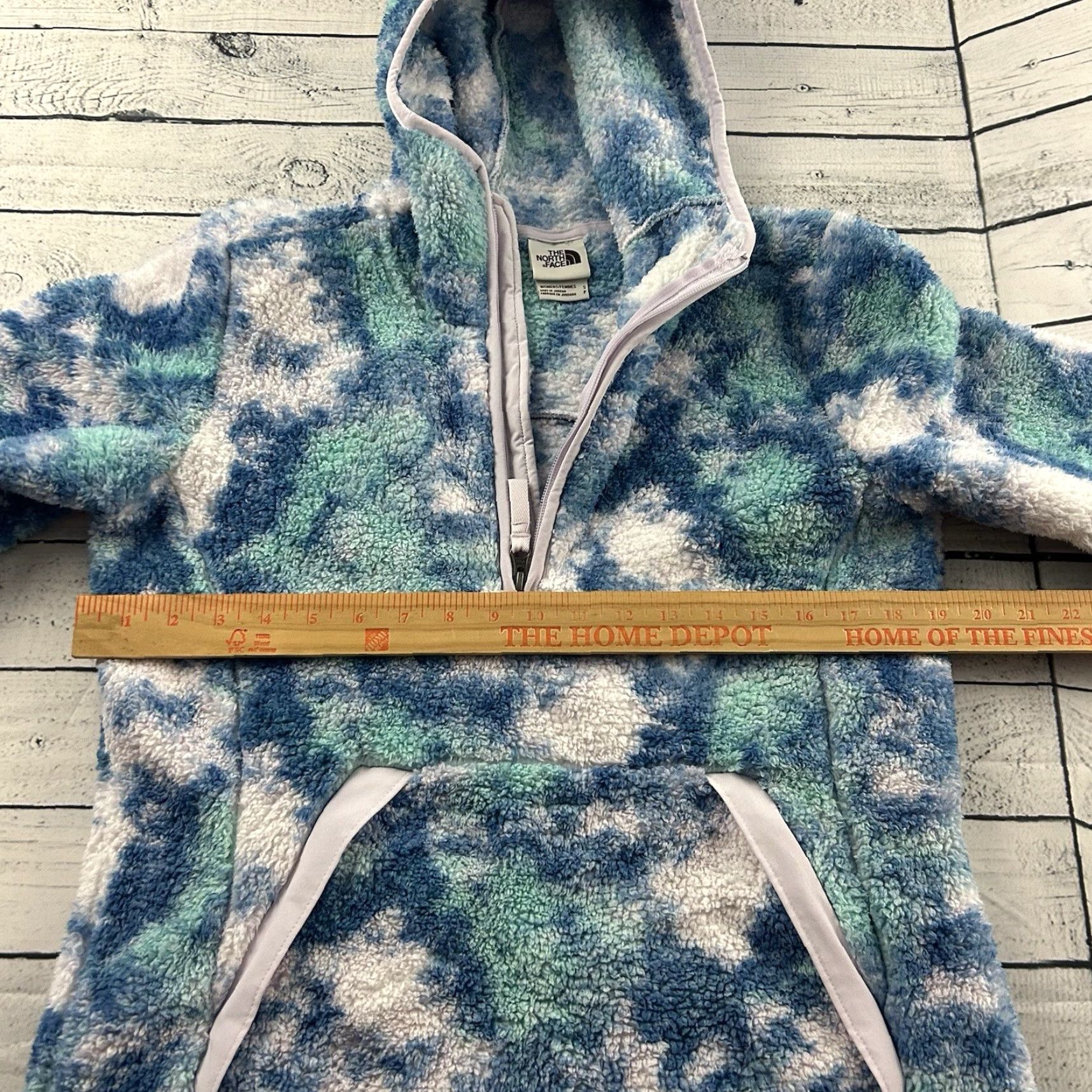 The North Face The North Face Purple Fleece Jacket Women's S Hooded 1/4 Zip High Pile Regular Size Small | Basic Jacket Size S / US 4 / IT 40 - 5 Thumbnail