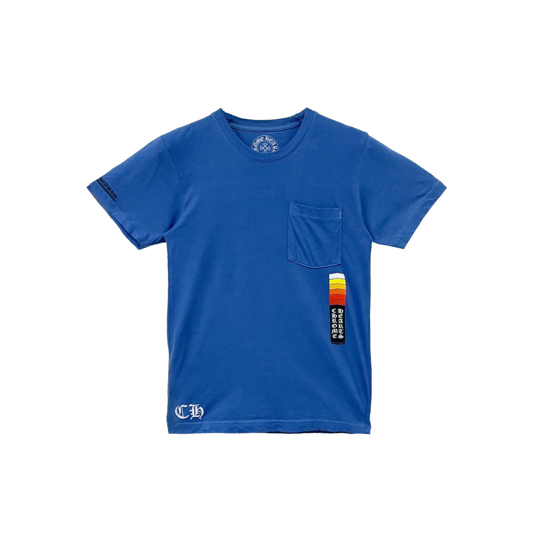Chrome Hearts Chrome Hearts Blue Turbo Boost Short Sleeve Tee Size S / US 4 / IT 40 - 1 Thumbnail