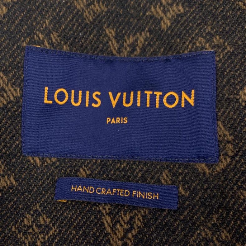 Louis Vuitton Louis Vuitton Dark brown full-print wool single-breasted l Size US M / EU 48-50 / 2 - 5 Thumbnail