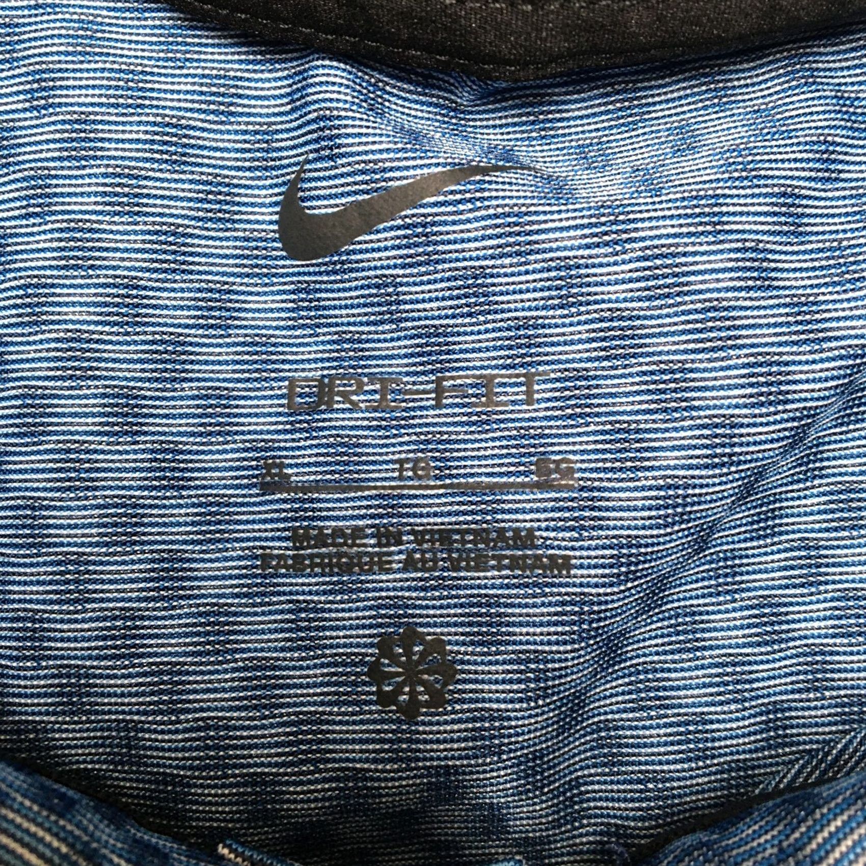 Nike Nike Golf Polo Shirt Men XL Jacquard Blue Performance Logo Pro Scottie Back Size US XL / EU 56 / 4 - 5 Thumbnail