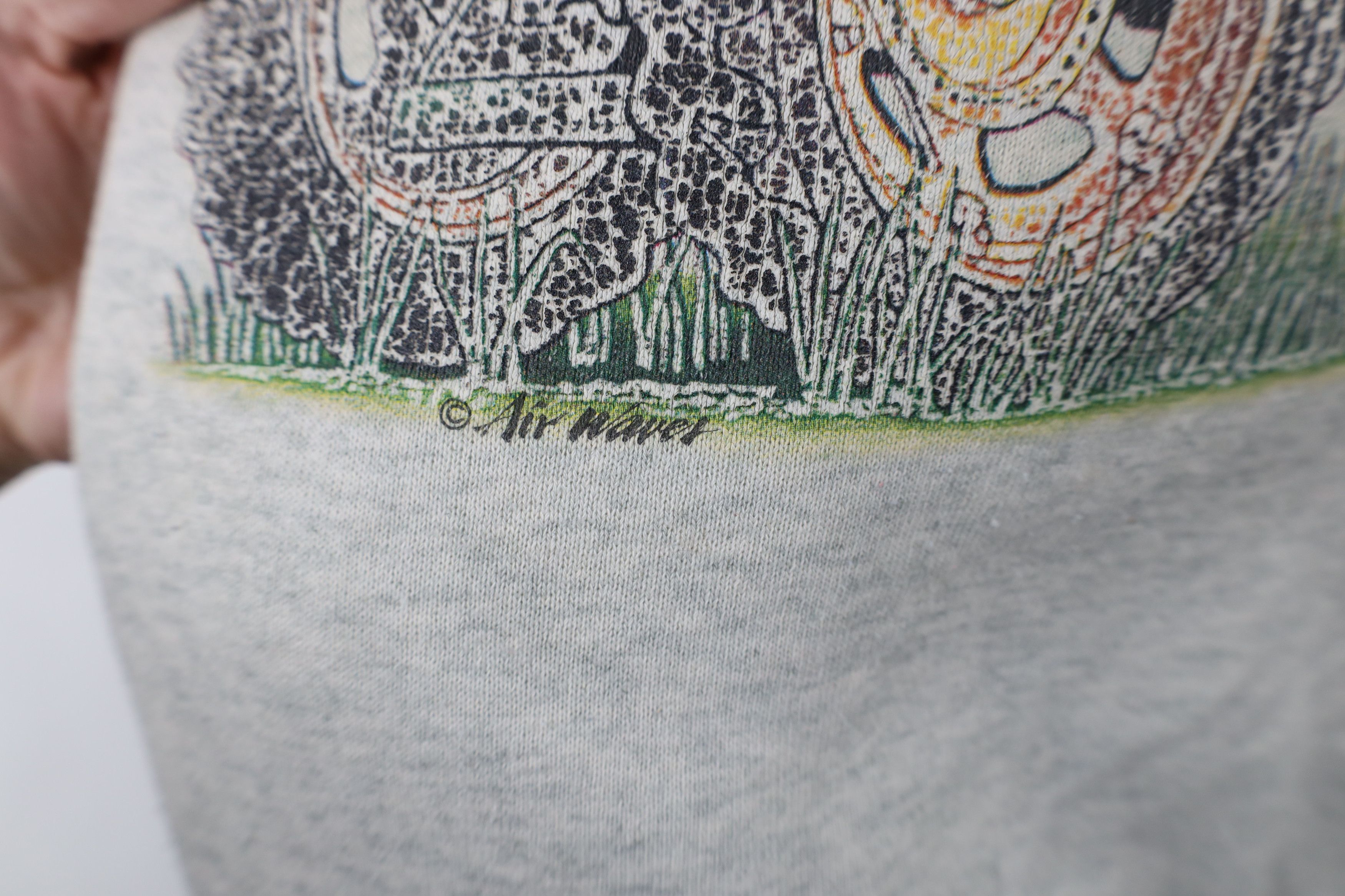 Vintage Vintage 90s Streetwear Country Farmhouse Tractor Sweatshirt Size US XXL / EU 58 / 5 - 5 Thumbnail