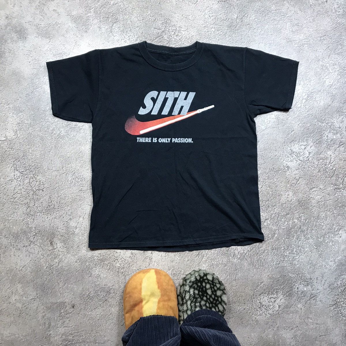 Vintage VINTAGE ADULT SITH THERE IS ONLY PASSION FUNNY TEE Y2K 90s Size US S / EU 44-46 / 1 - 1 Thumbnail