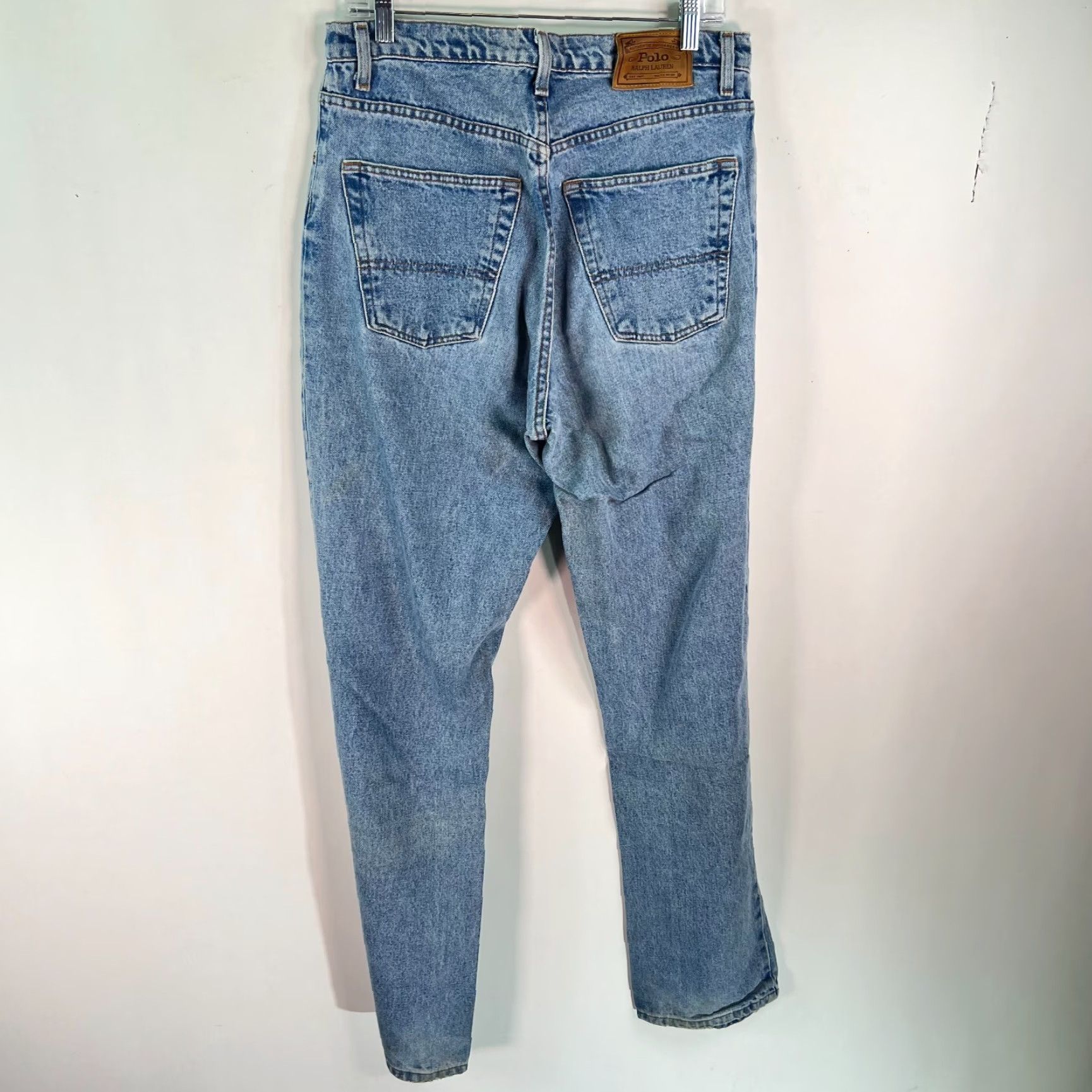 Polo Ralph Lauren Polo Ralph Lauren Jeans Denim 5-Pocket Flat Front Blue Mens 33X34 Size US XS / EU 42 / 0 - 2 Thumbnail