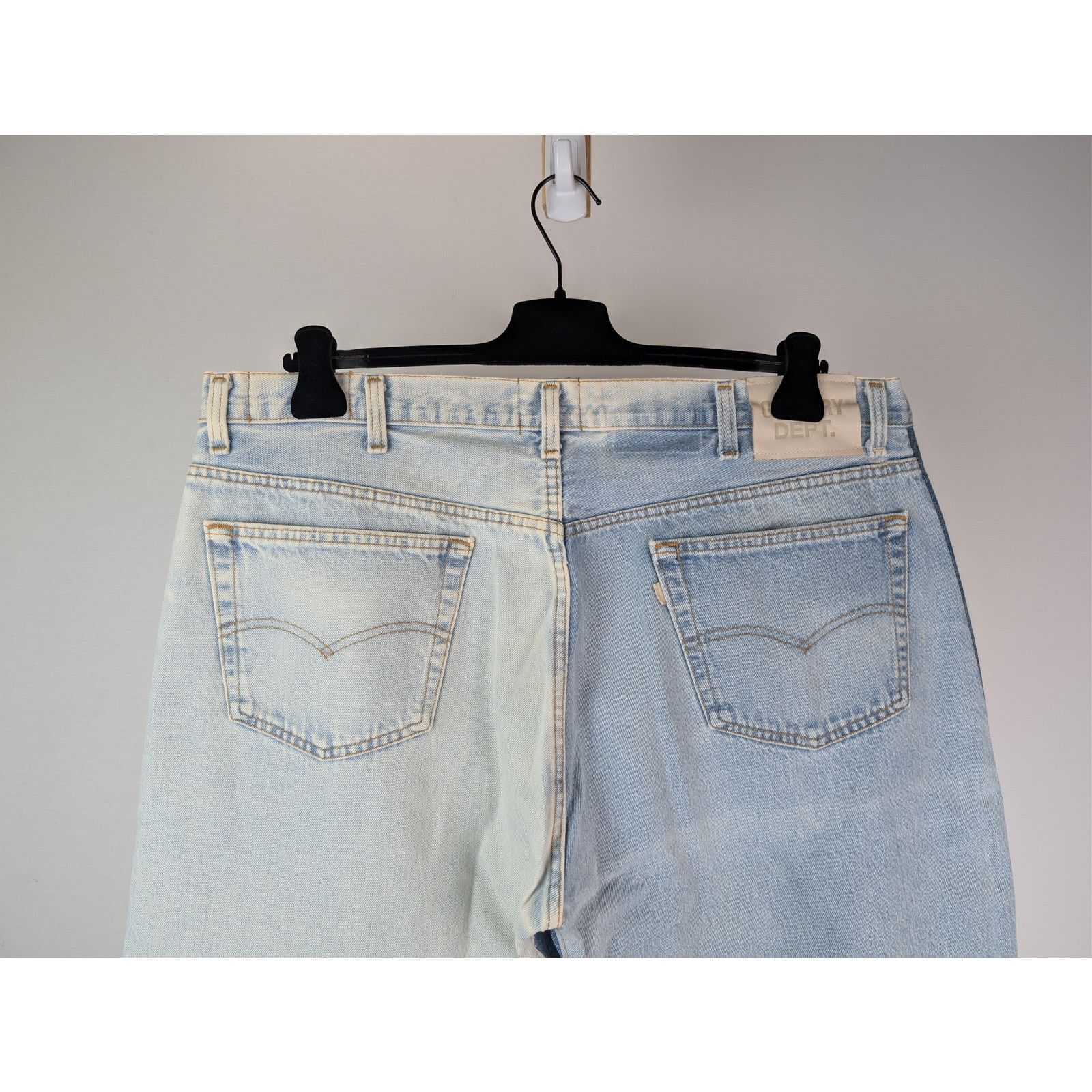 Gallery Dept. o1rshd1 Size: 38W x 33L / Two Face Ventura Denim Jeans Blue Size US 38 / EU 54 - 12 Thumbnail