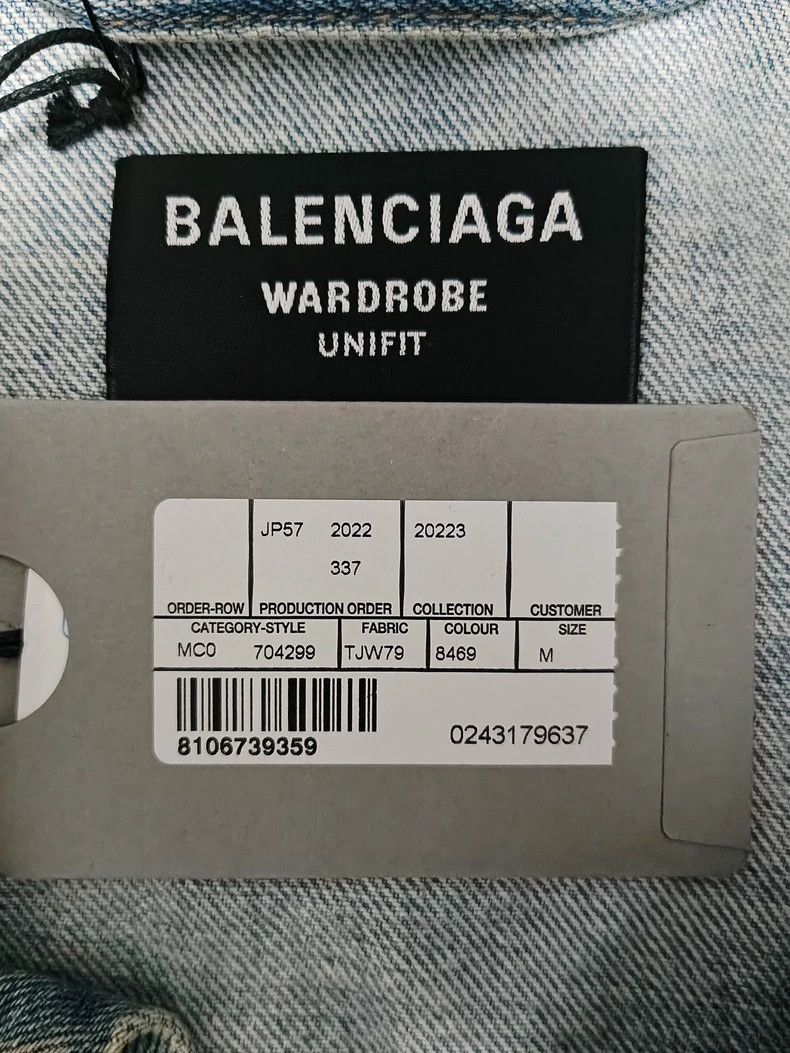 Balenciaga Balenciaga Washed old jacket and coat Size US M / EU 48-50 / 2 - 5 Thumbnail