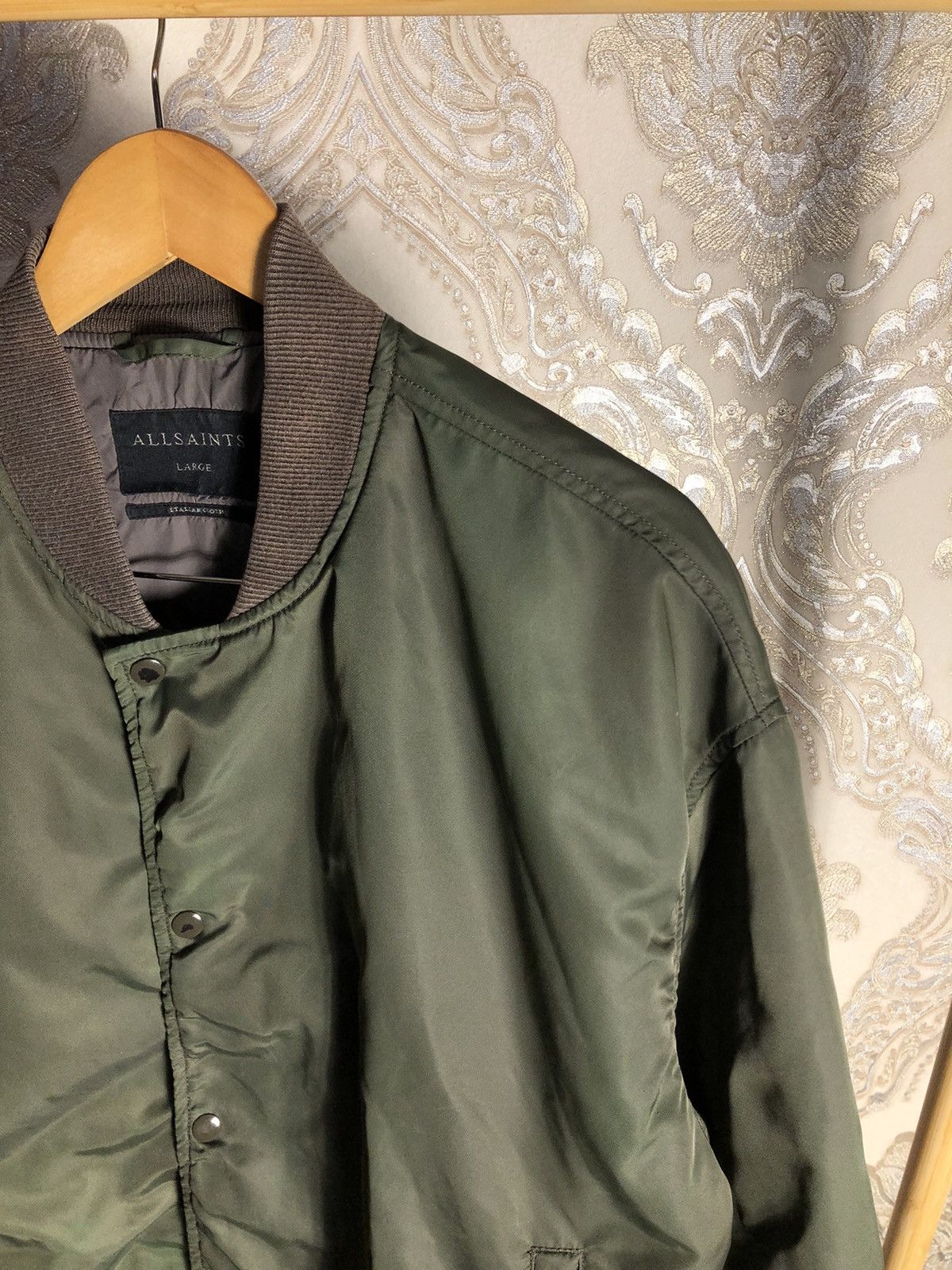 Allsaints × Vintage VERY RARE ALLSAINTS KITSON BOMBER NYLON JACKET JAPAN STYLE Size US L / EU 52-54 / 3 - 2 Thumbnail