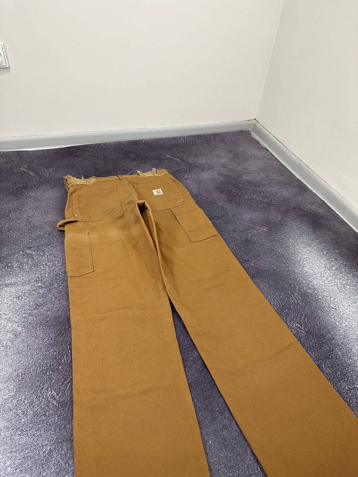 Carhartt Vintage 90s Carhartt Double Knee USA Distressed Work Pants Size US 30 / EU 46 - 10 Thumbnail