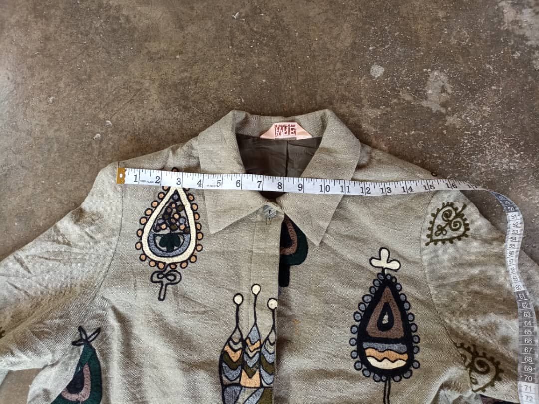 Designer × Japanese Brand × Vintage Vintage KAE Button up Jacket nice Design Size L / US 10 / IT 46 - 16 Thumbnail