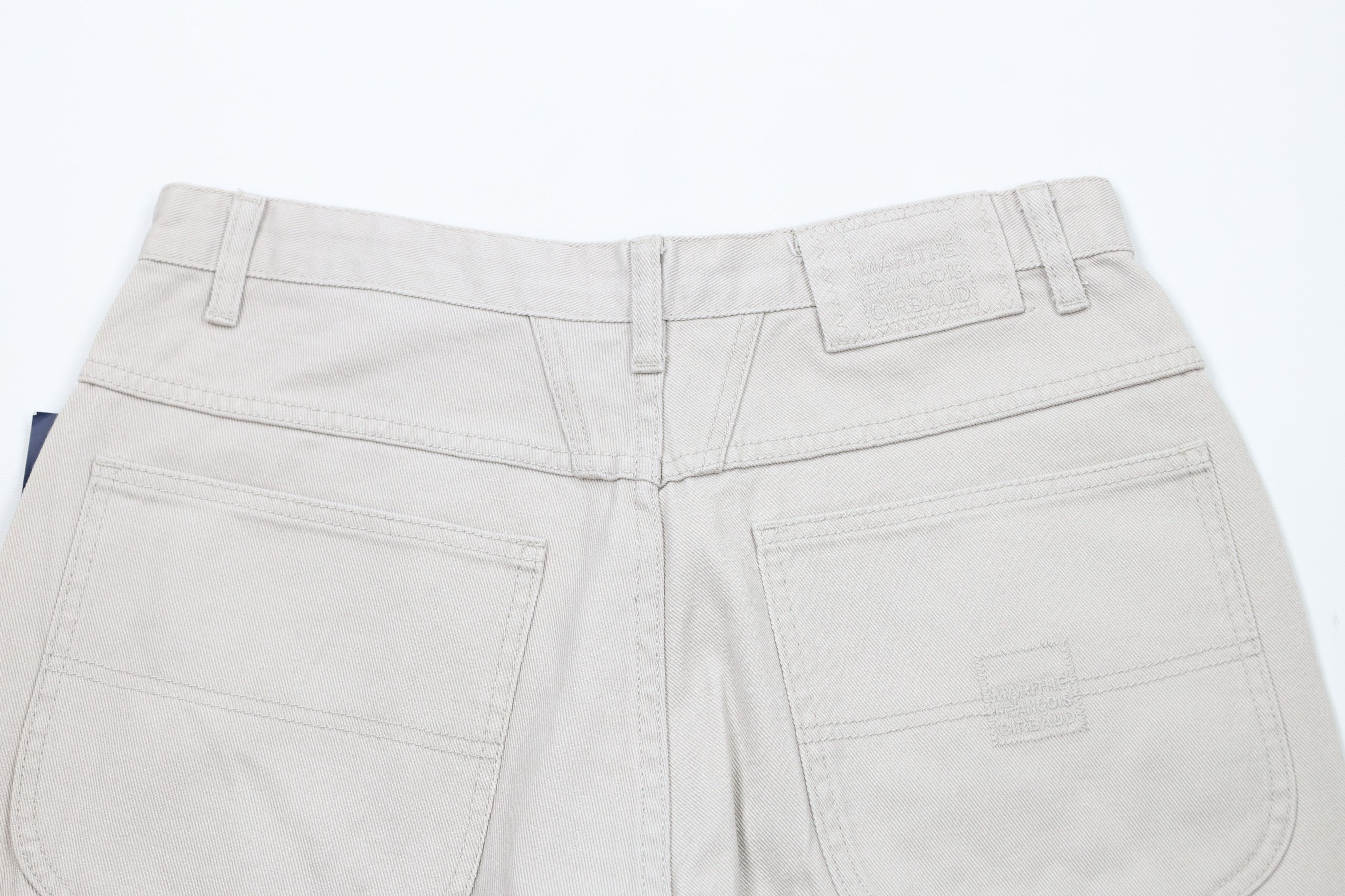 Marithe + Francois Girbaud Deadstock Vintage 90s Marithe Francois Girbaud Shorts Silver Size US 32 / EU 48 - 12 Thumbnail