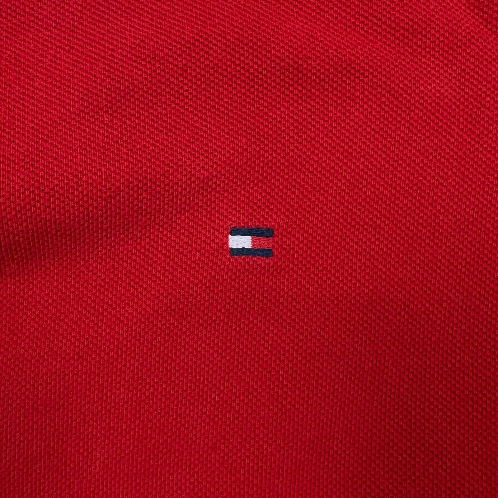Tommy Hilfiger × Vintage Tommy Hilfiger Shirt Large Tommy Flag Short Sleeve Polo Size US L / EU 52-54 / 3 - 2 Thumbnail