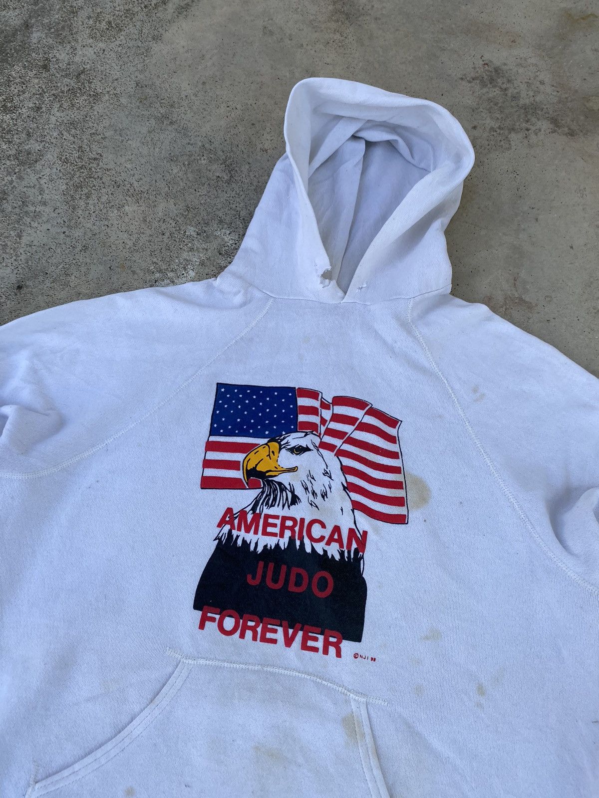 Vintage Distressed Vintage 80s Eagle Graphic Boxy Pull Over Size US XL / EU 56 / 4 - 2 Thumbnail