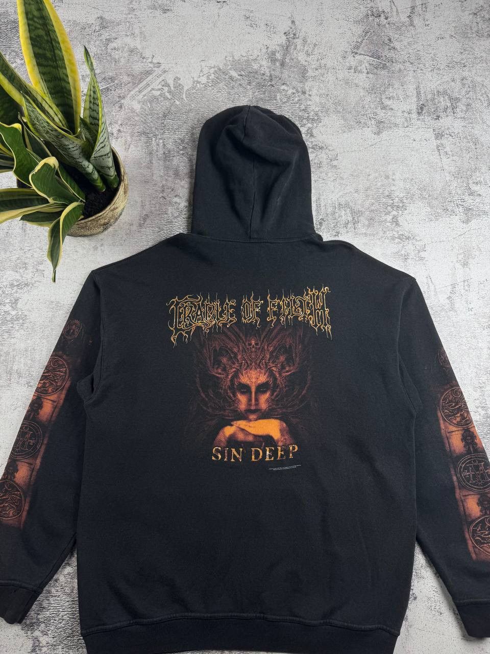 Band Tees Cradle Of Filth 2000 Sin Deep Black Men’s XL Band Tour Merch Hoodie Sweatshirt Size US XL / EU 56 / 4 - 5 Thumbnail