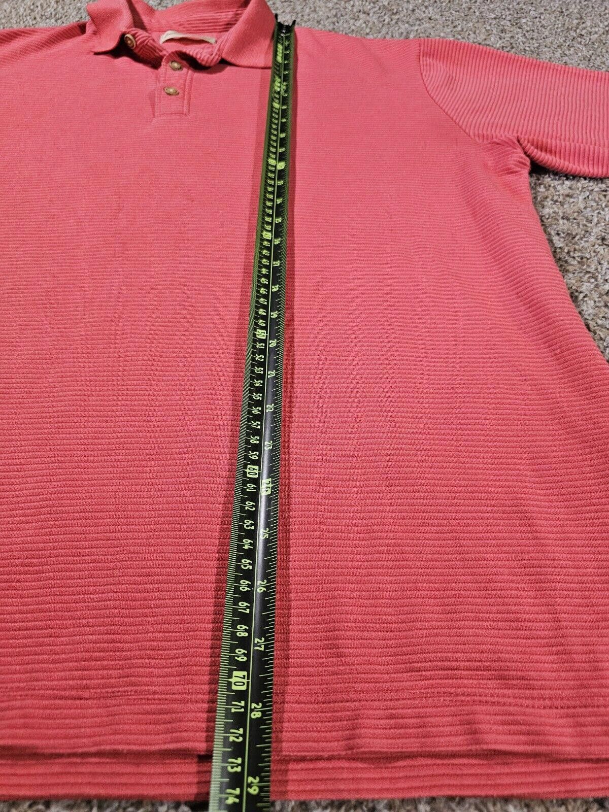 Designer Jamaica Jaxx Men’s XL Short Sleeve Salmon Modal Polo Shirt Size US XL / EU 56 / 4 - 4 Thumbnail