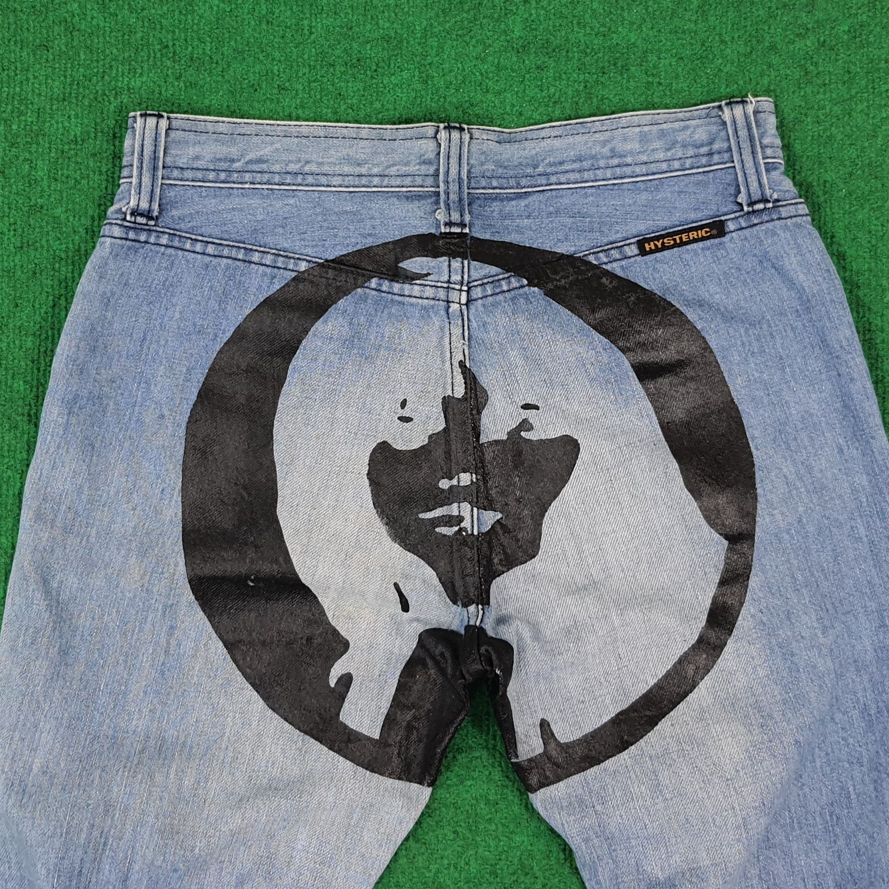 Hysteric Glamour × Japanese Brand × Vintage Vintage Hysteric Glamour Custom Logo Japan Brand Jeans Size US 28 / EU 44 - 2 Thumbnail
