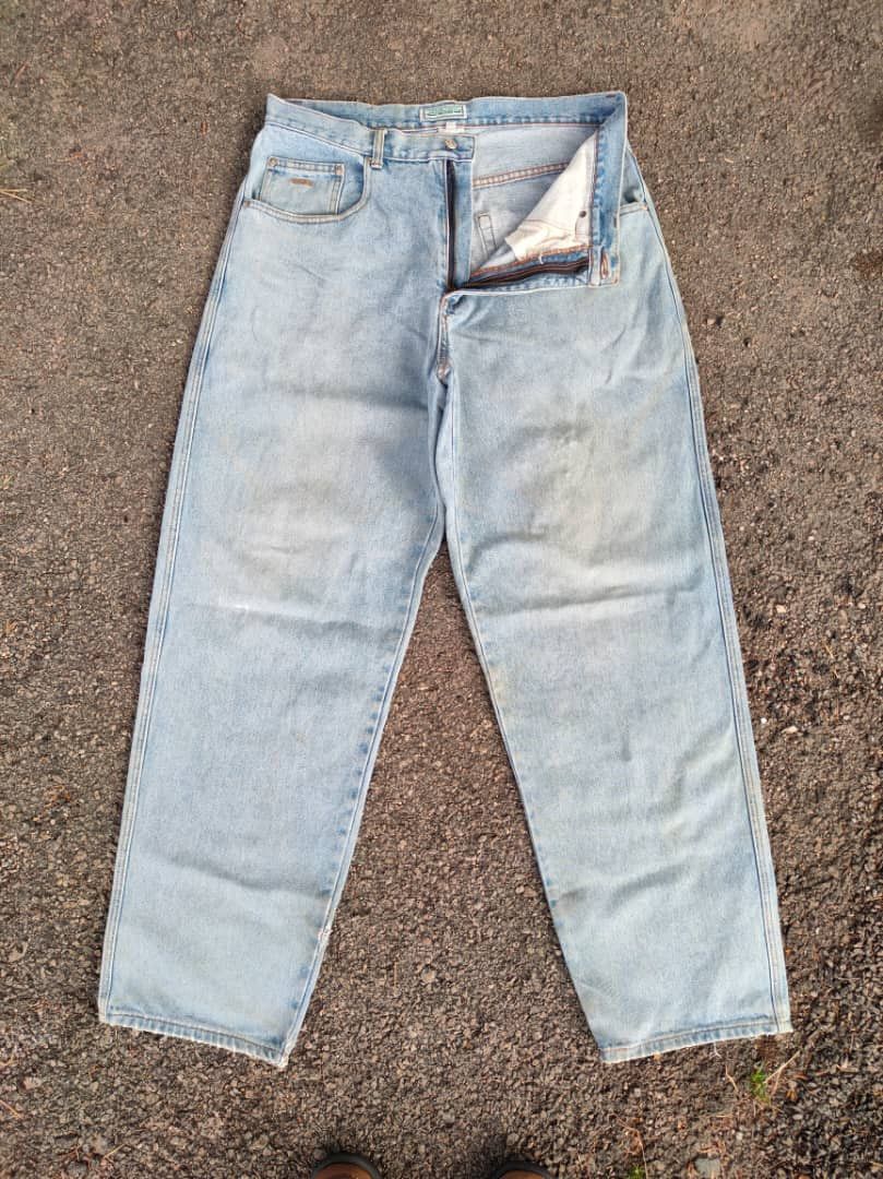 Guess VINTAGE GUESS USA FADED BLUE JEANS DENIM PANTS Size US 36 / EU 52 - 3 Thumbnail