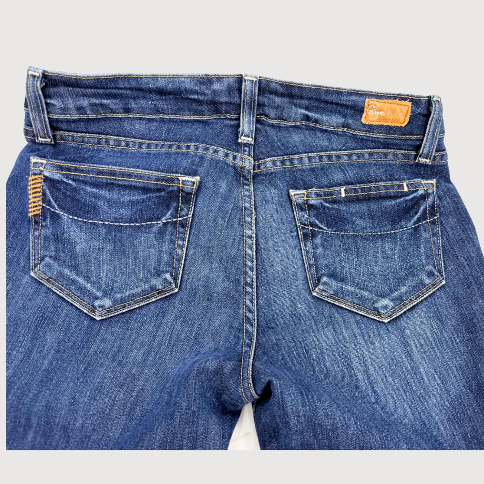 Paige Paige Skyline Low Rise Slim Straight Jeans 26 Y2K Size 26" / US 2 / IT 38 - 5 Thumbnail