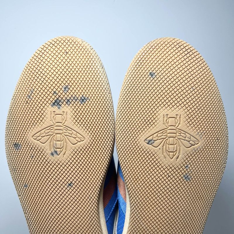 Gucci Gucci Screener Distressed Sneakers in Blue - Size US 10.5 / EU 43-44 - 7 Thumbnail
