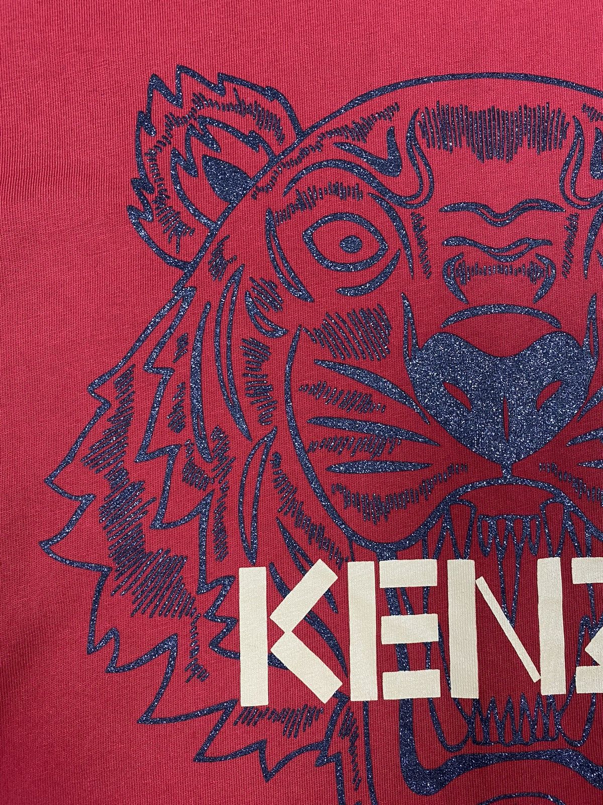 Kenzo Kenzo Paris Tiger Big Logo Red Men’s T Shirt size s Size US S / EU 44-46 / 1 - 5 Thumbnail
