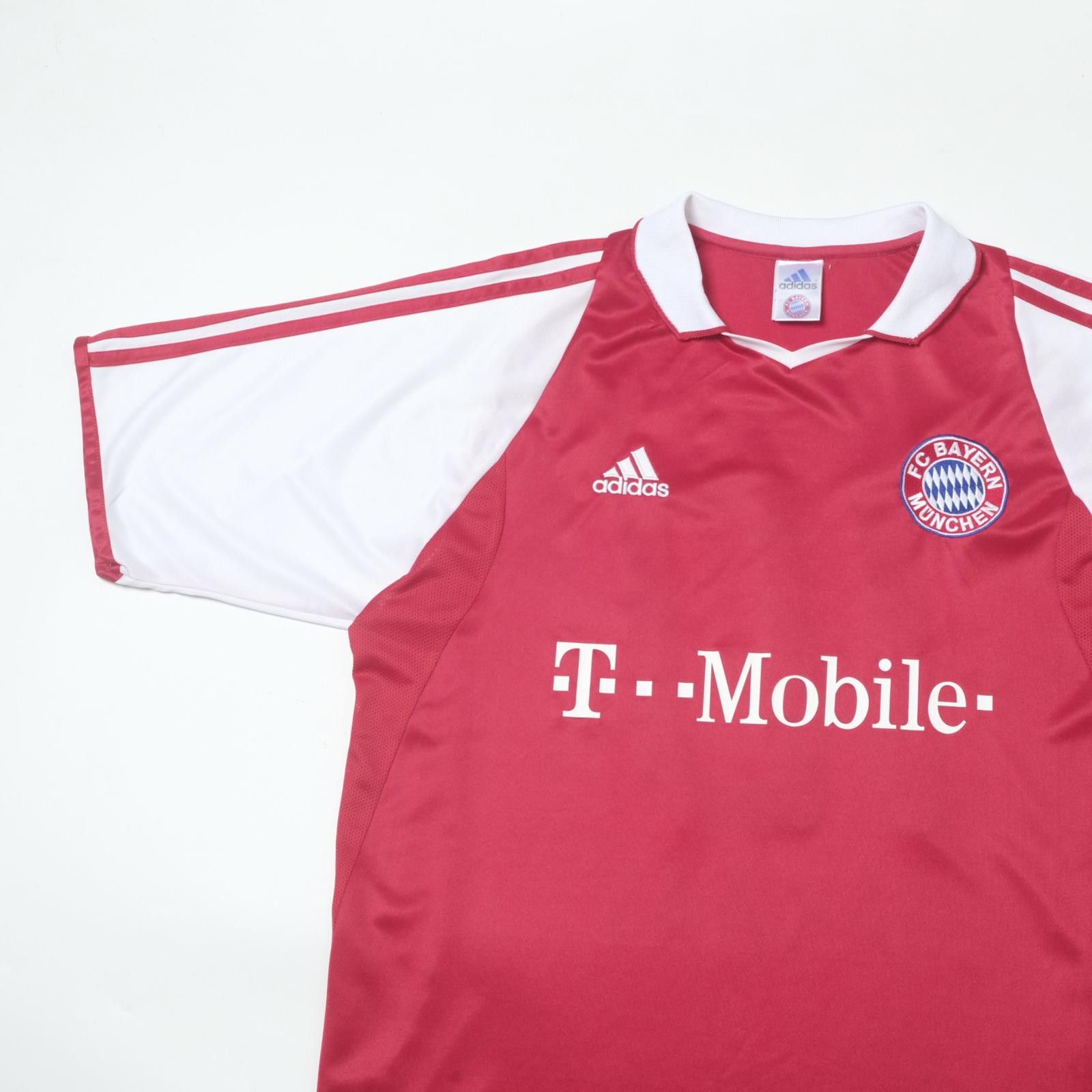 Adidas 2003/04 Bayern Munich Home Shirt Adidas Makaay (L) Size US L / EU 52-54 / 3 - 3 Thumbnail