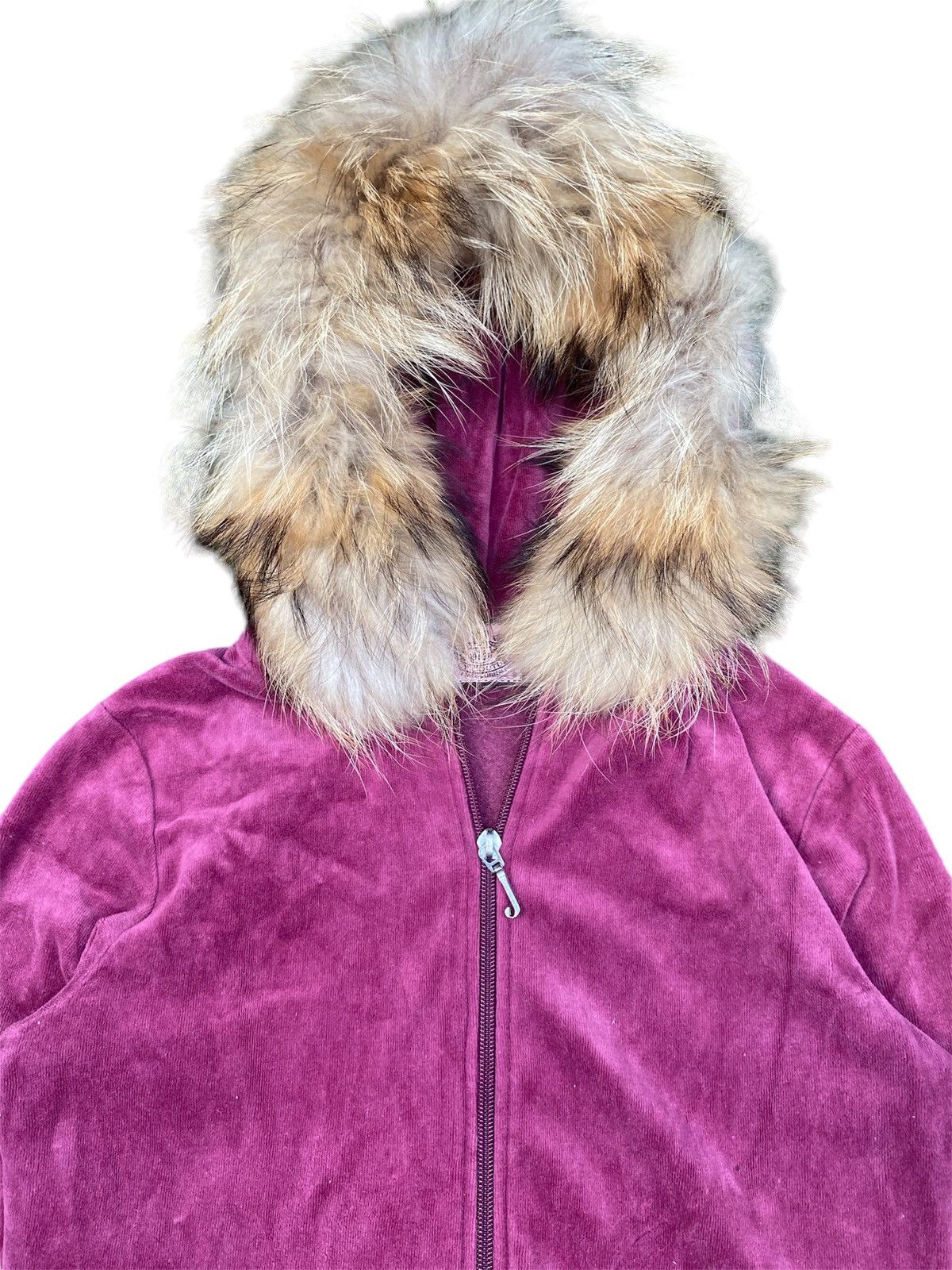 Hysteric Glamour × Japanese Brand × Le Grande Bleu (L.G.B.) Fur Velvet Hoodie Juicy Couture lgb styled Size S / US 4 / IT 40 - 3 Thumbnail