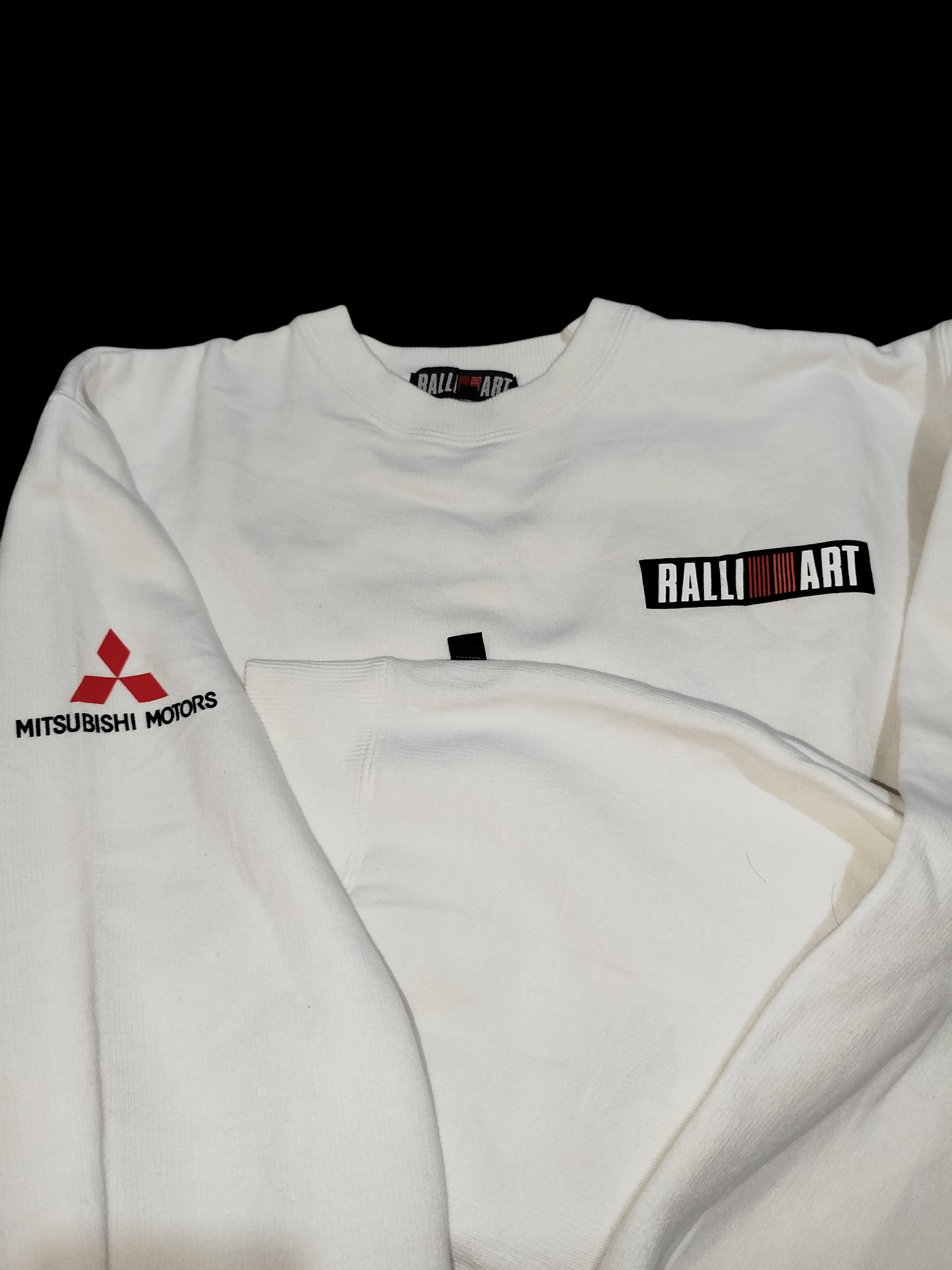Vintage Vintage racing Mitsubishi crewneck Size US L / EU 52-54 / 3 - 1 Thumbnail