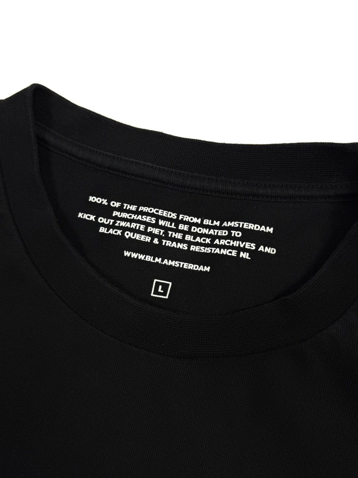 Daily Paper Black Lives Matter Amsterdam Graphic Tee Streetwear Rare Y2K Size US L / EU 52-54 / 3 - 10 Thumbnail