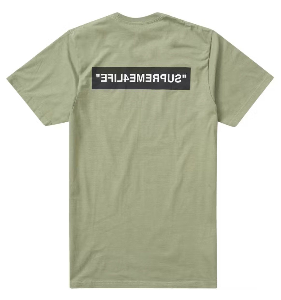 New Supreme 4 Life L Tee Shirt Olive