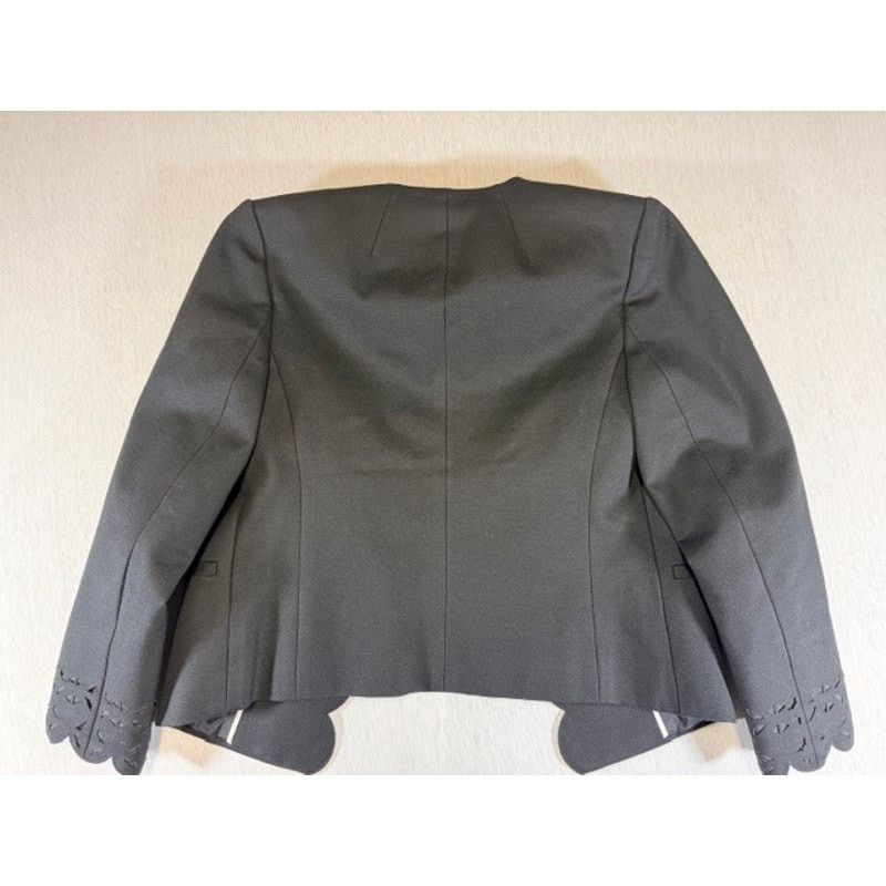 Banana Republic Banana Republic Blazer Jacket Size 2 Black Cropped Women Size XS / US 0-2 / IT 36-38 - 2 Thumbnail