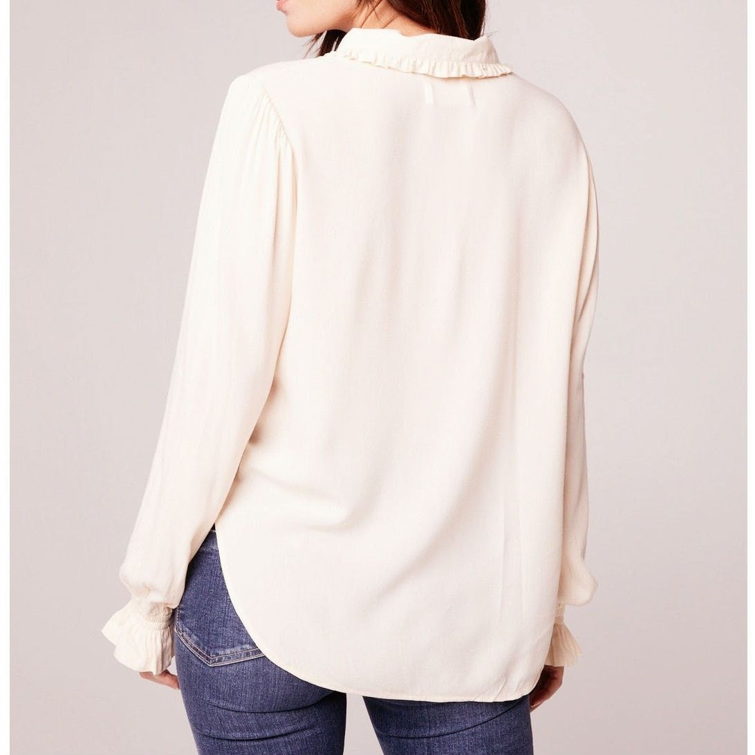 Other NWT B.O.G. Band of the Free Denise Ruffle Collar Top Sz. M Size M / US 6-8 / IT 42-44 - 7 Thumbnail