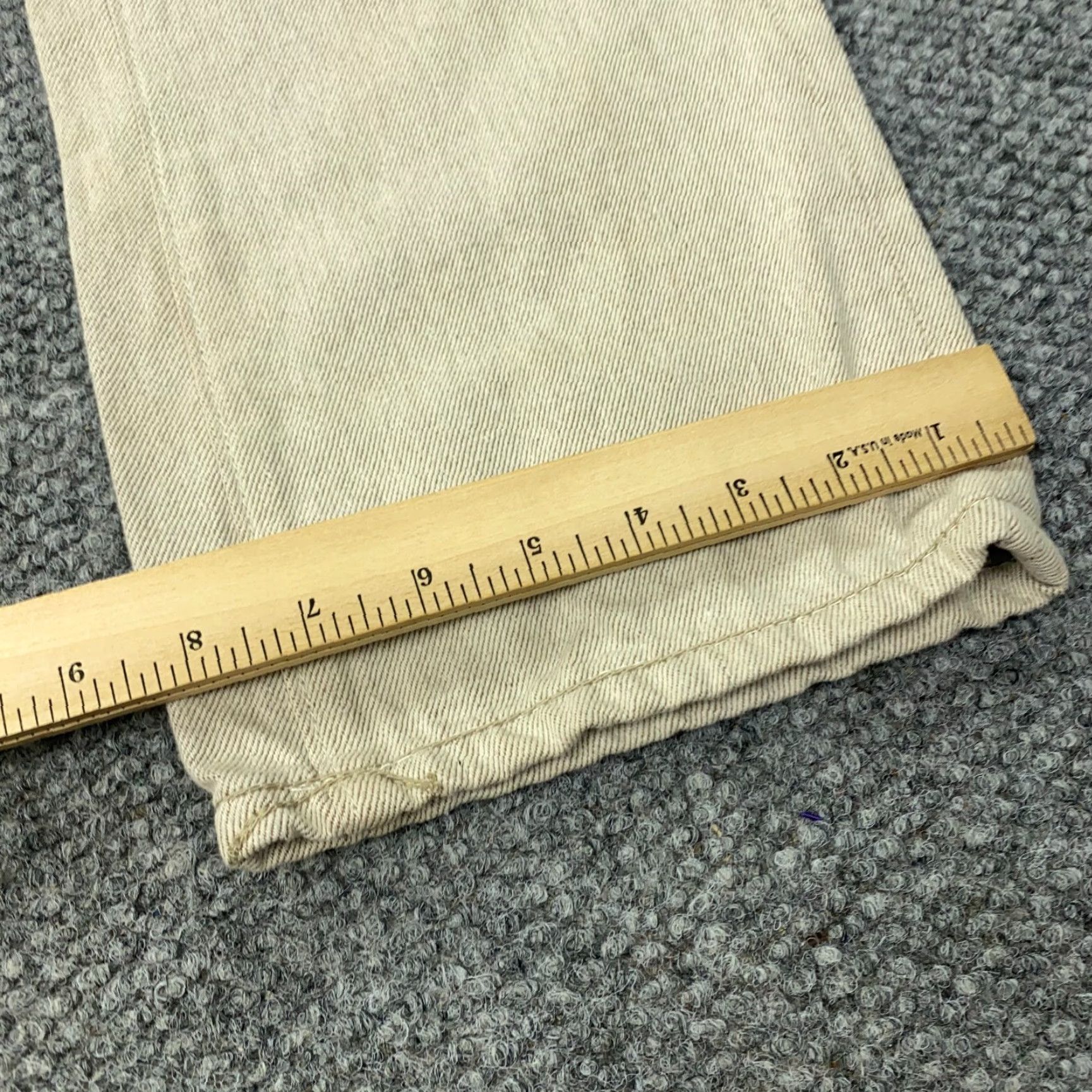 Sean John Sean John Jeans Mens 38 Beige 5-Pocket Denim Straight Hip Hop Streetwear Skater Grunge Size US 38 / EU 54 - 7 Thumbnail