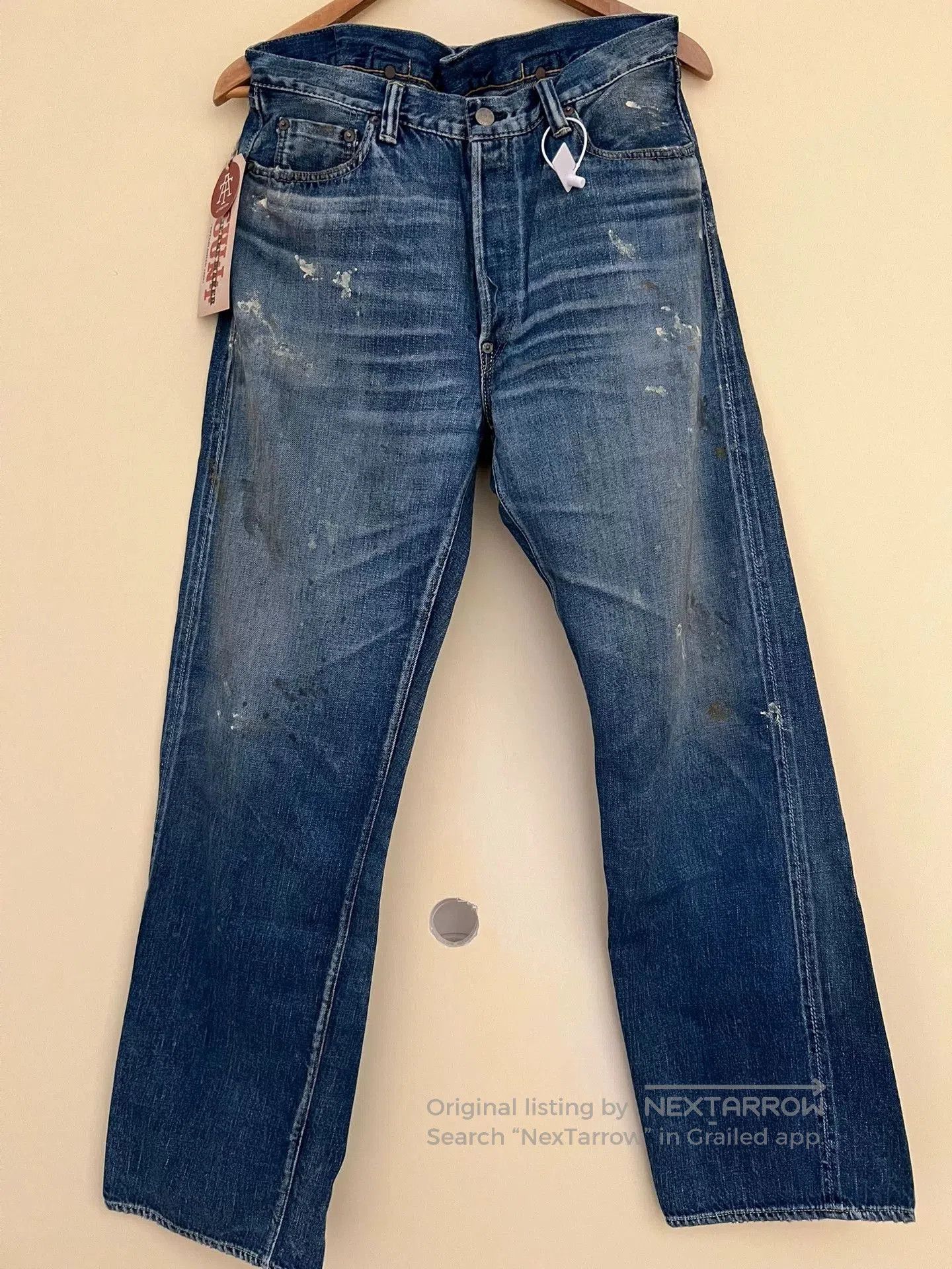 Full Count & Co. Fullcount 1126HW Denim Jeans for Men. Size US 36 / EU 52 - 6 Thumbnail