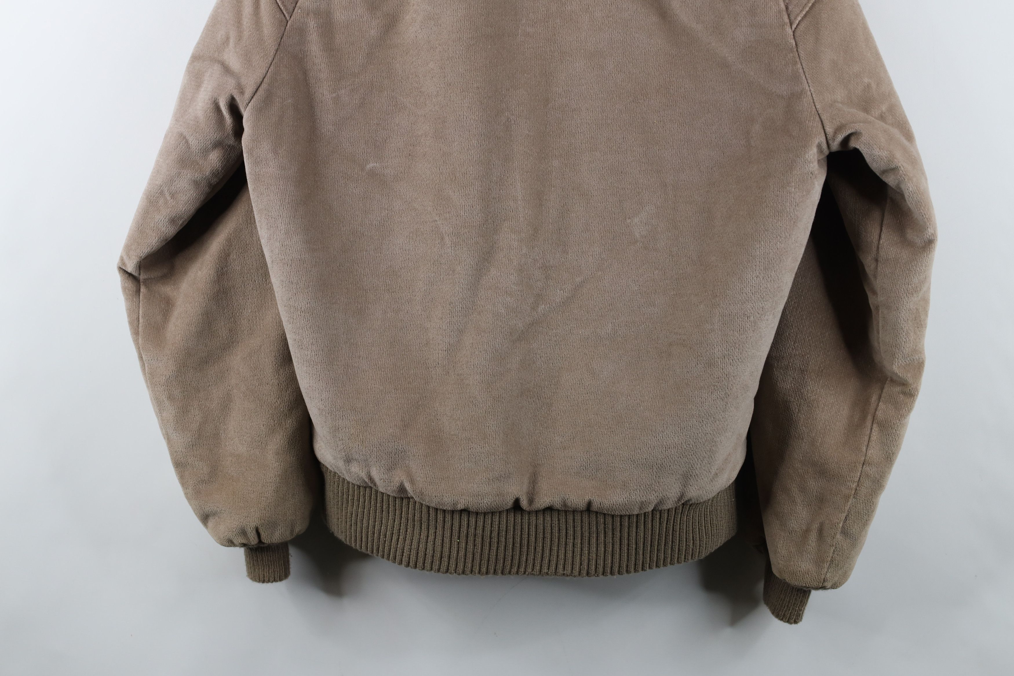 Vintage Vintage 60s 70s Streetwear Lined Corduroy Bomber Jacket USA Size US M / EU 48-50 / 2 - 14 Thumbnail