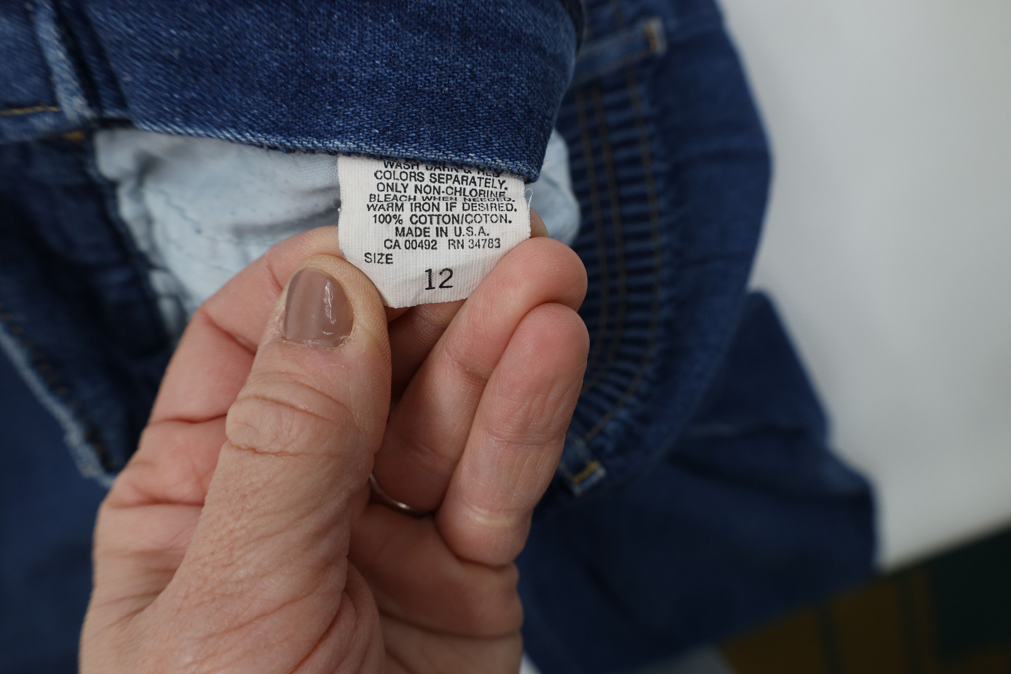 Lee Vintage 80s 90s Lee Pleated Relaxed Fit Denim Jeans USA Size 34" / US 12 / IT 48 - 8 Thumbnail