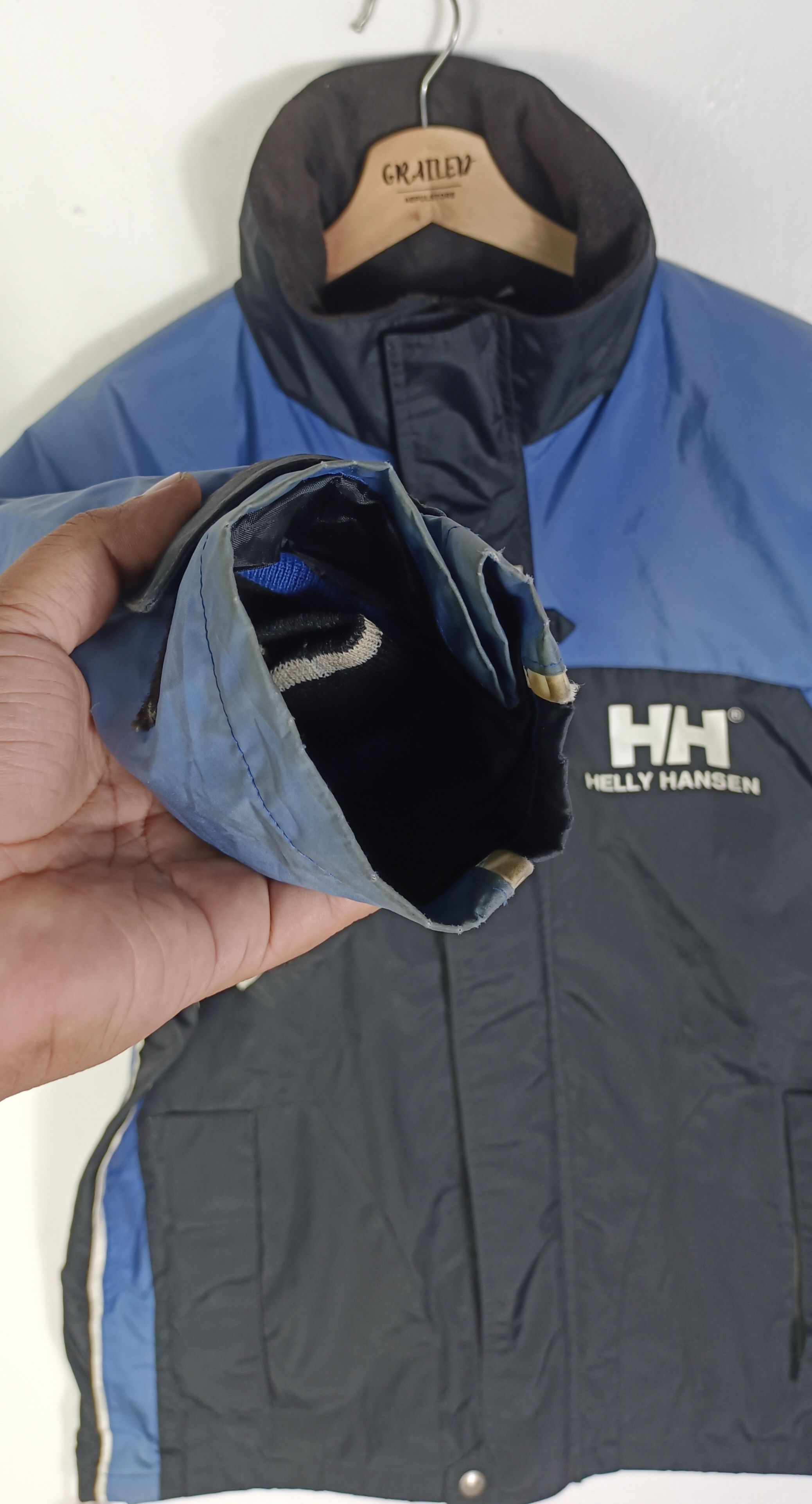 Helly Hansen × Japanese Brand Helly Hansen Waterproof Nylon Jacket Size US XL / EU 56 / 4 - 10 Thumbnail