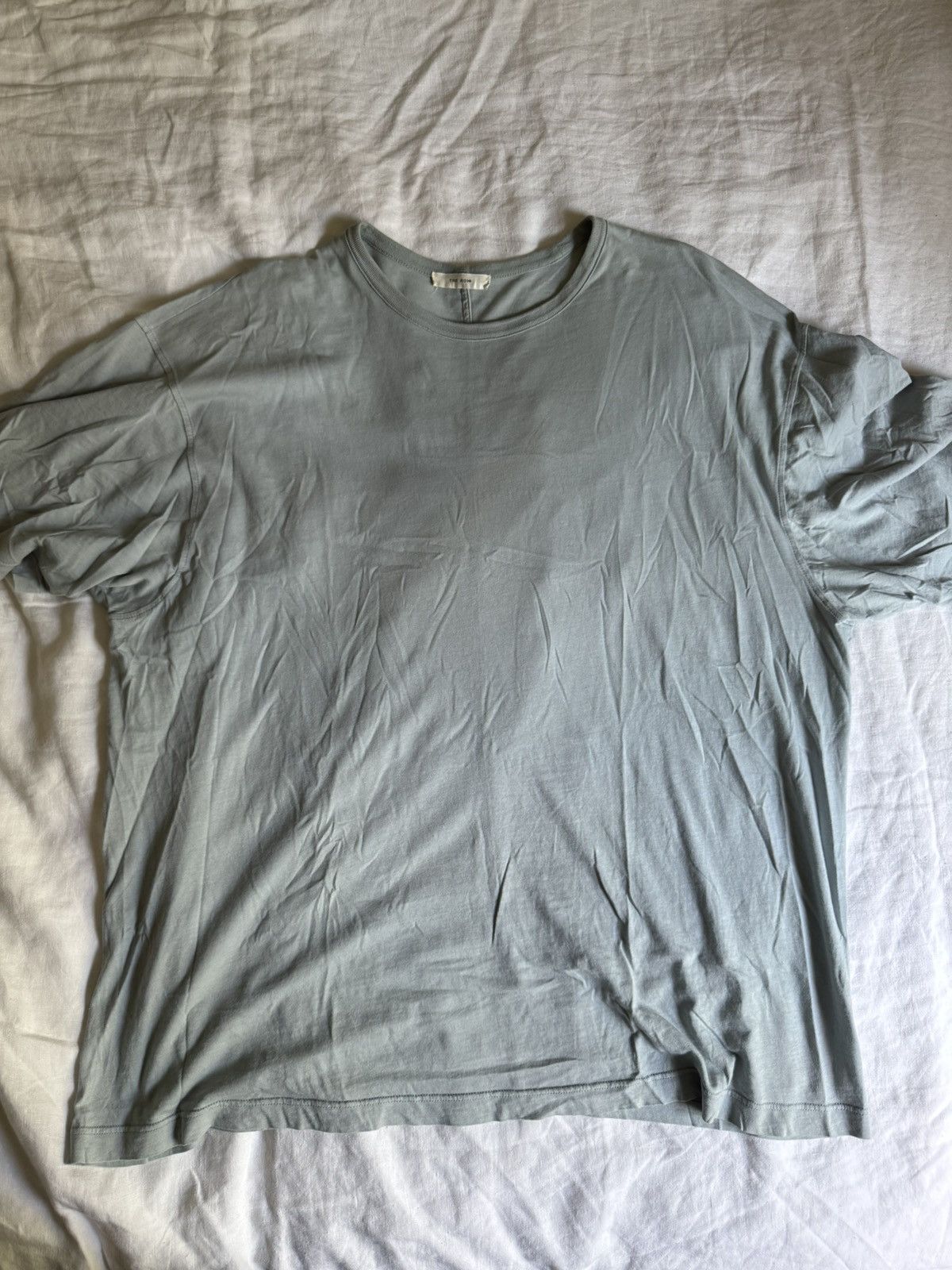 The Row The Row dusty blue Stephen tshirt Size US L / EU 52-54 / 3 - 1 Thumbnail