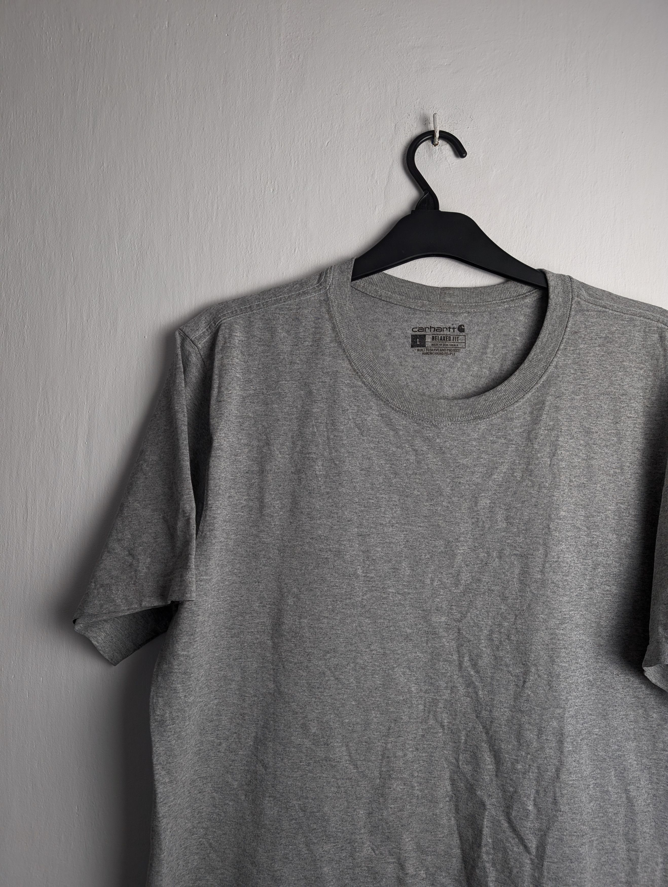 Carhartt Grey T-shirt Carhartt Wip Basic Size US L / EU 52-54 / 3 - 3 Thumbnail
