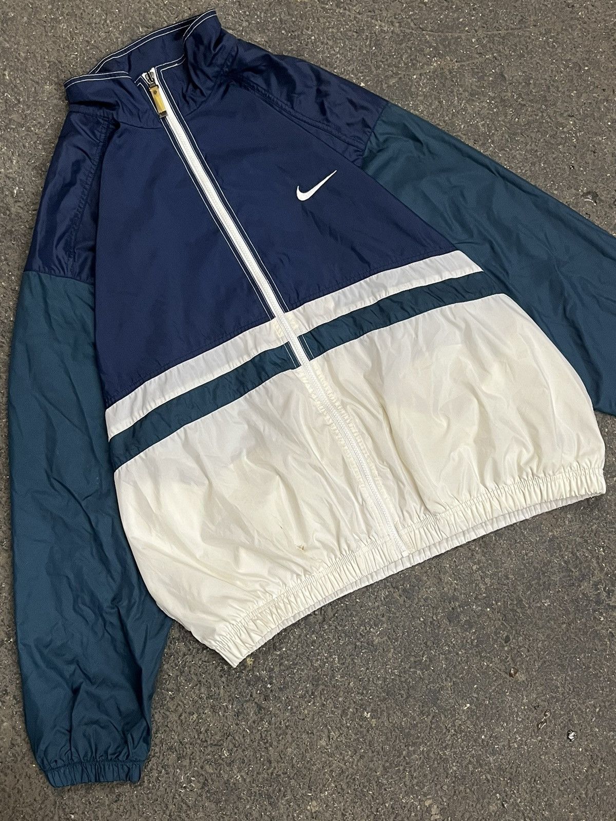 Nike × Vintage Nike lightweight jacket 90s hyper rare y2k skater vintage Size US XL / EU 56 / 4 - 3 Thumbnail