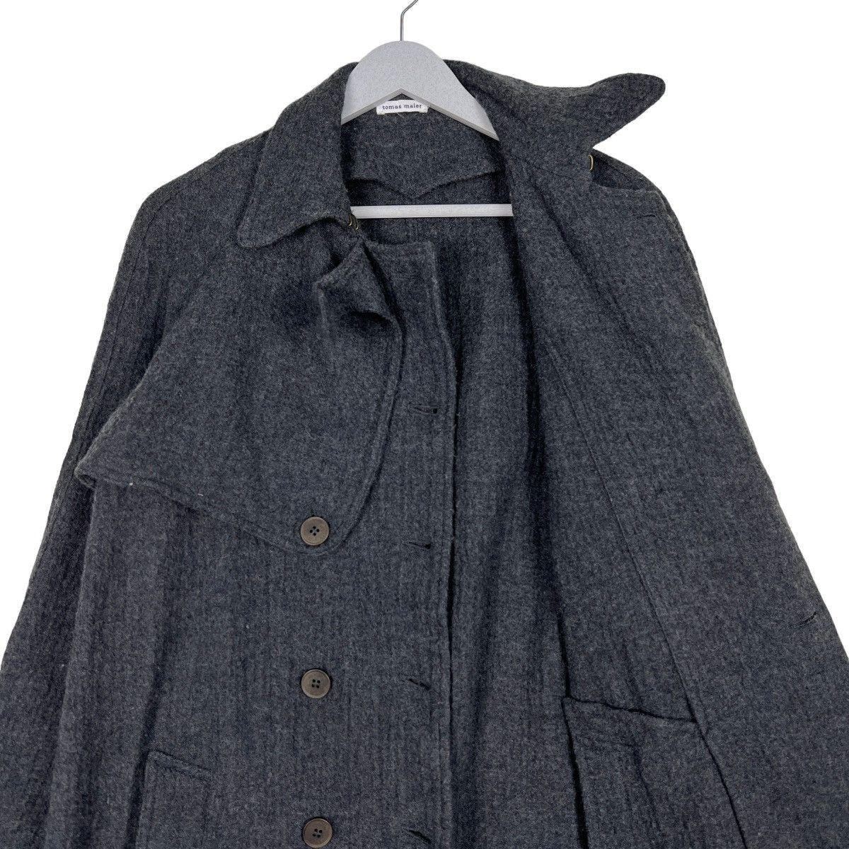Tomas Maier 🔥 TOMAS MAIER DOUBLE BREAST OVERCOAT MADE IN ITALY Size US M / EU 48-50 / 2 - 11 Thumbnail