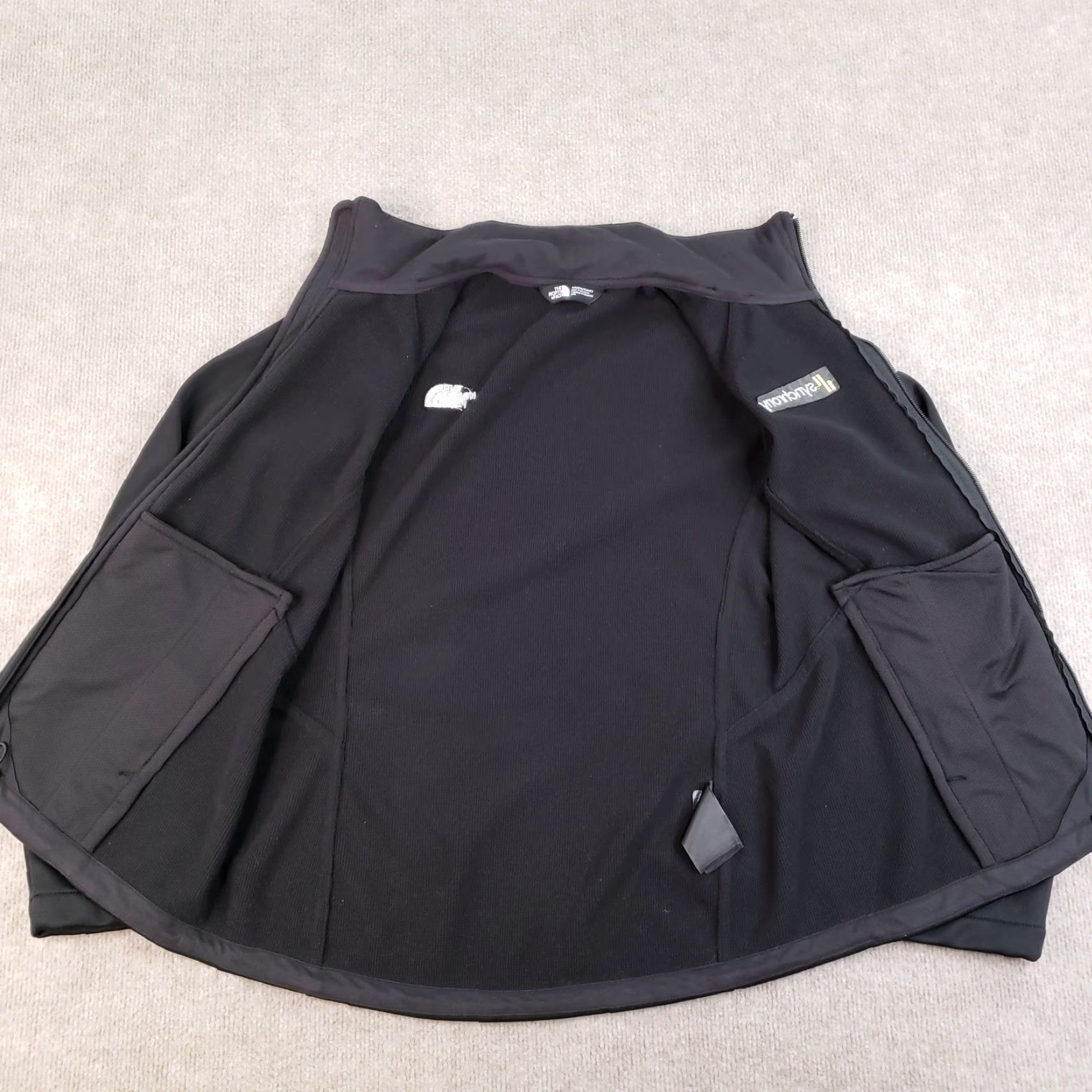 The North Face North Face WindWall Jacket Womens Medium Black Softshell Full Zip Synchrony Logo Size M / US 6-8 / IT 42-44 - 7 Thumbnail