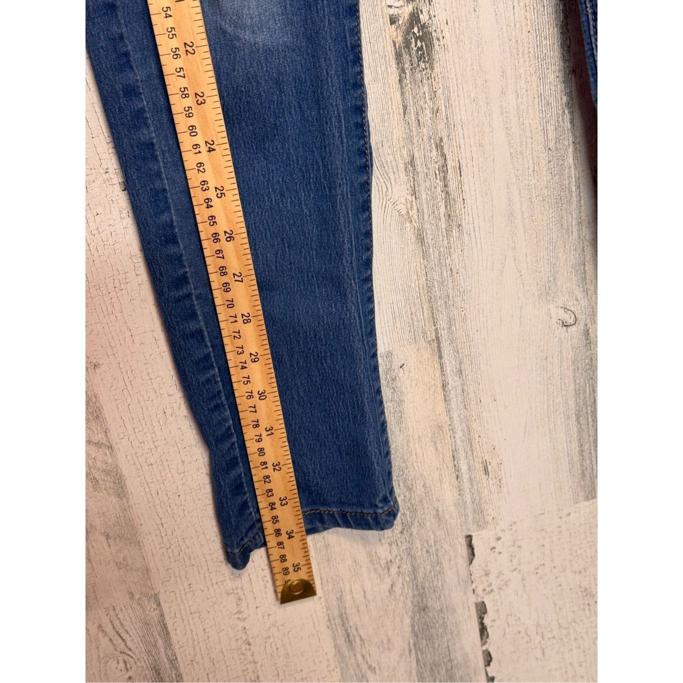 Other Women’s Blue Skinny Jeans – Stretch Denim, Mid-Rise, Size ~M Size 32" / US 10 / IT 46 - 8 Thumbnail