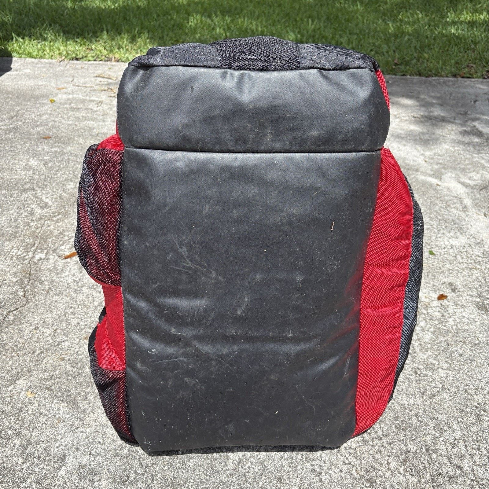 Oakley × Vintage Vintage Oakley Icon Duffle Bag Red Black Hot Tub Software Size ONE SIZE - 6 Thumbnail