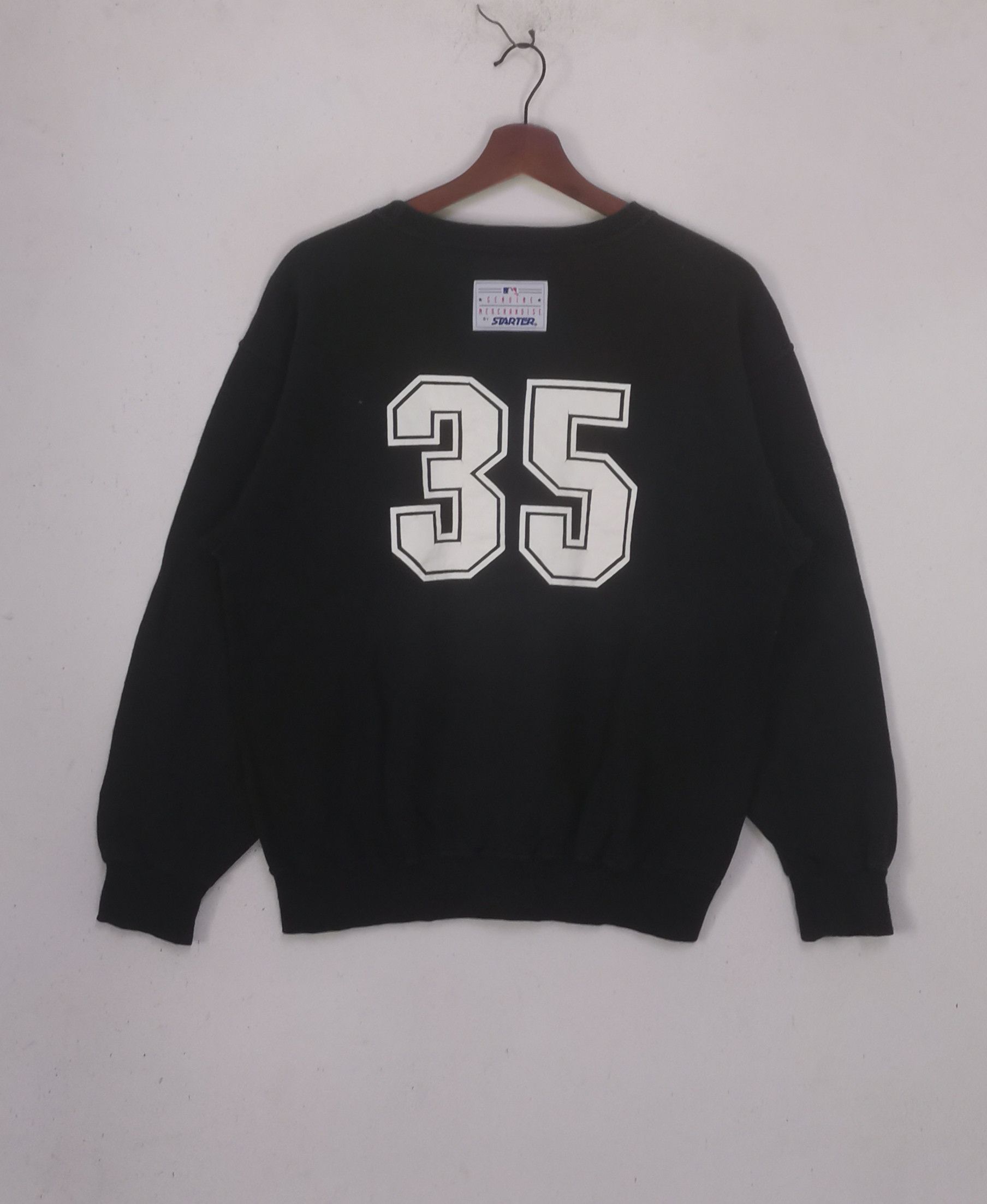 Starter × Vintage Rare Starter sweatshirt black colour Size US M / EU 48-50 / 2 - 3 Thumbnail